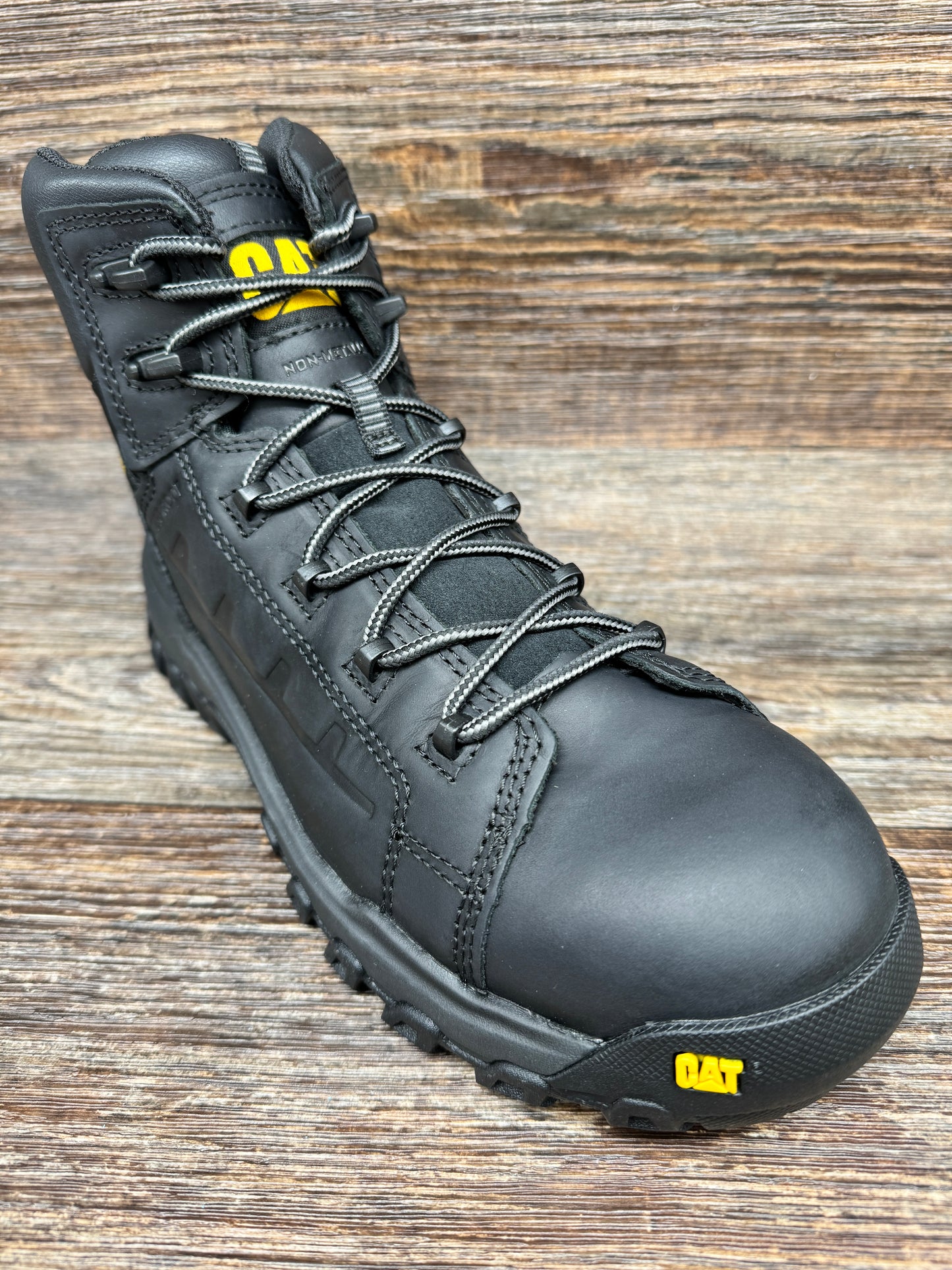 P91696 Men's Threshold Rebound Waterproof Composite Toe Work Boot by Caterpillar