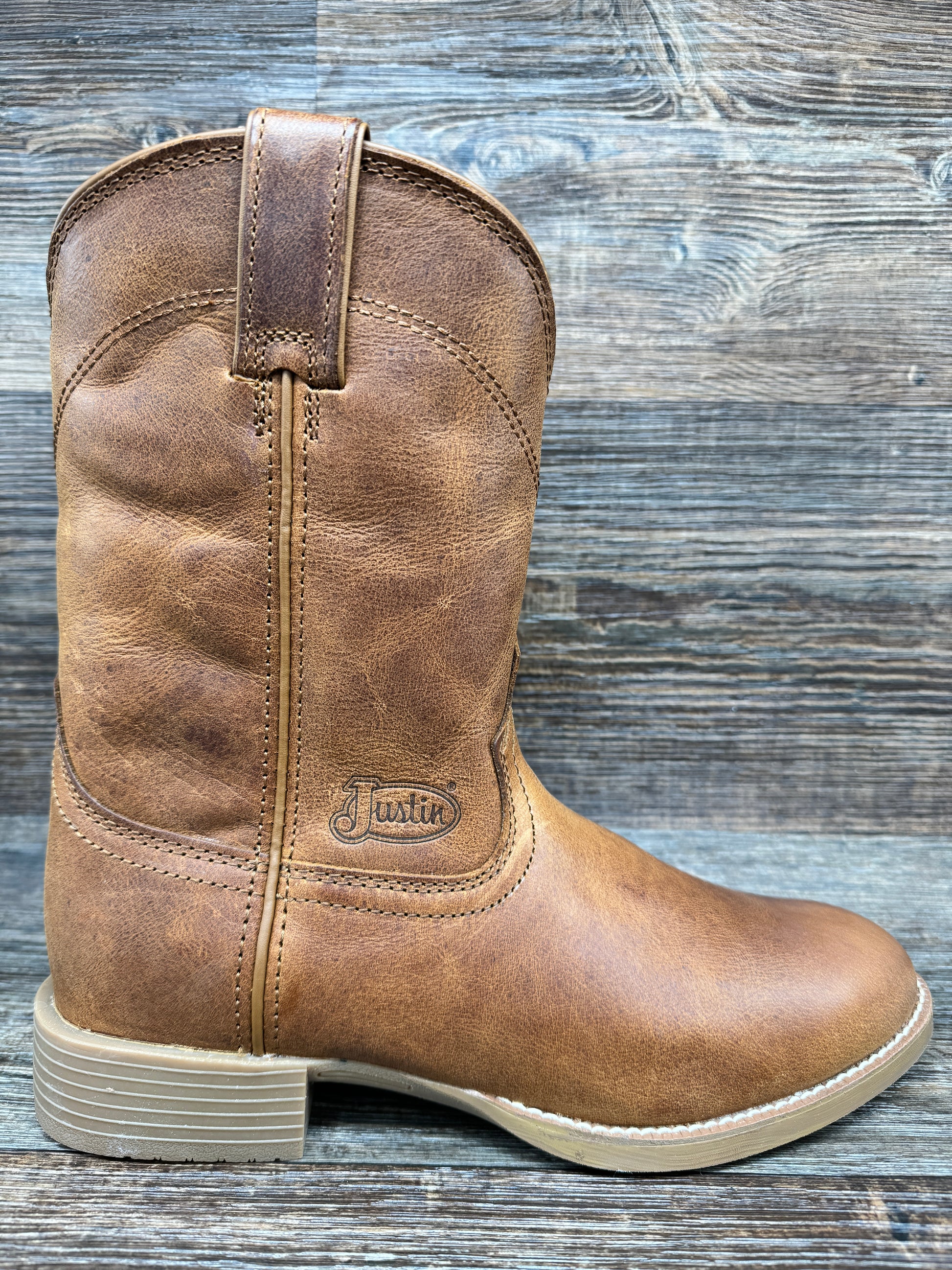 SE7501 Men's Hickory Brown Kilgore Roper by Justin – Rushing Boots