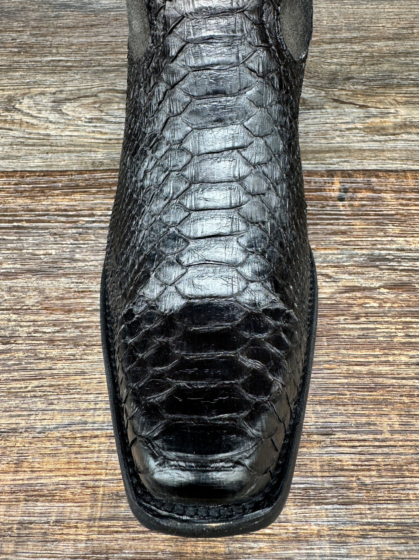 A4551 Men's Black Python Narrow Square Toe Western Boot by Corral