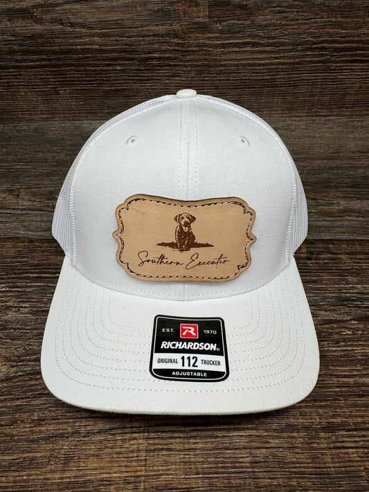 SEWHLP Trucker Style Richardson with Engraved Leather Patch by Southern Executor