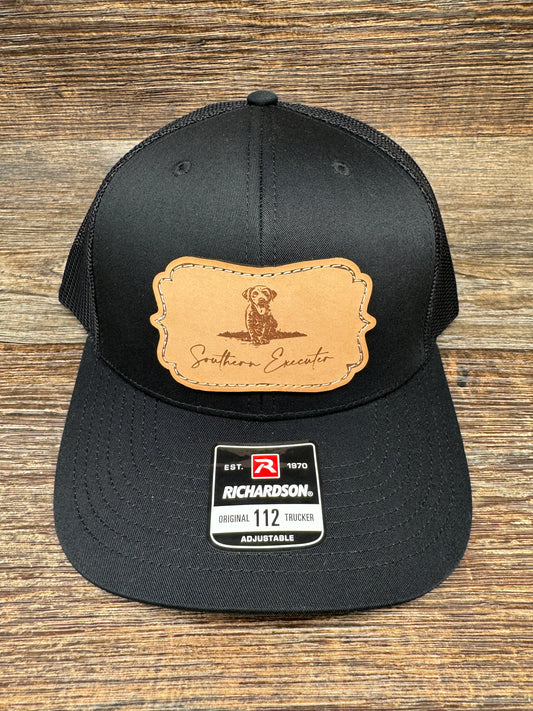 SEBLLP Trucker Style Richardson with Engraved Leather Patch by Southern Executor