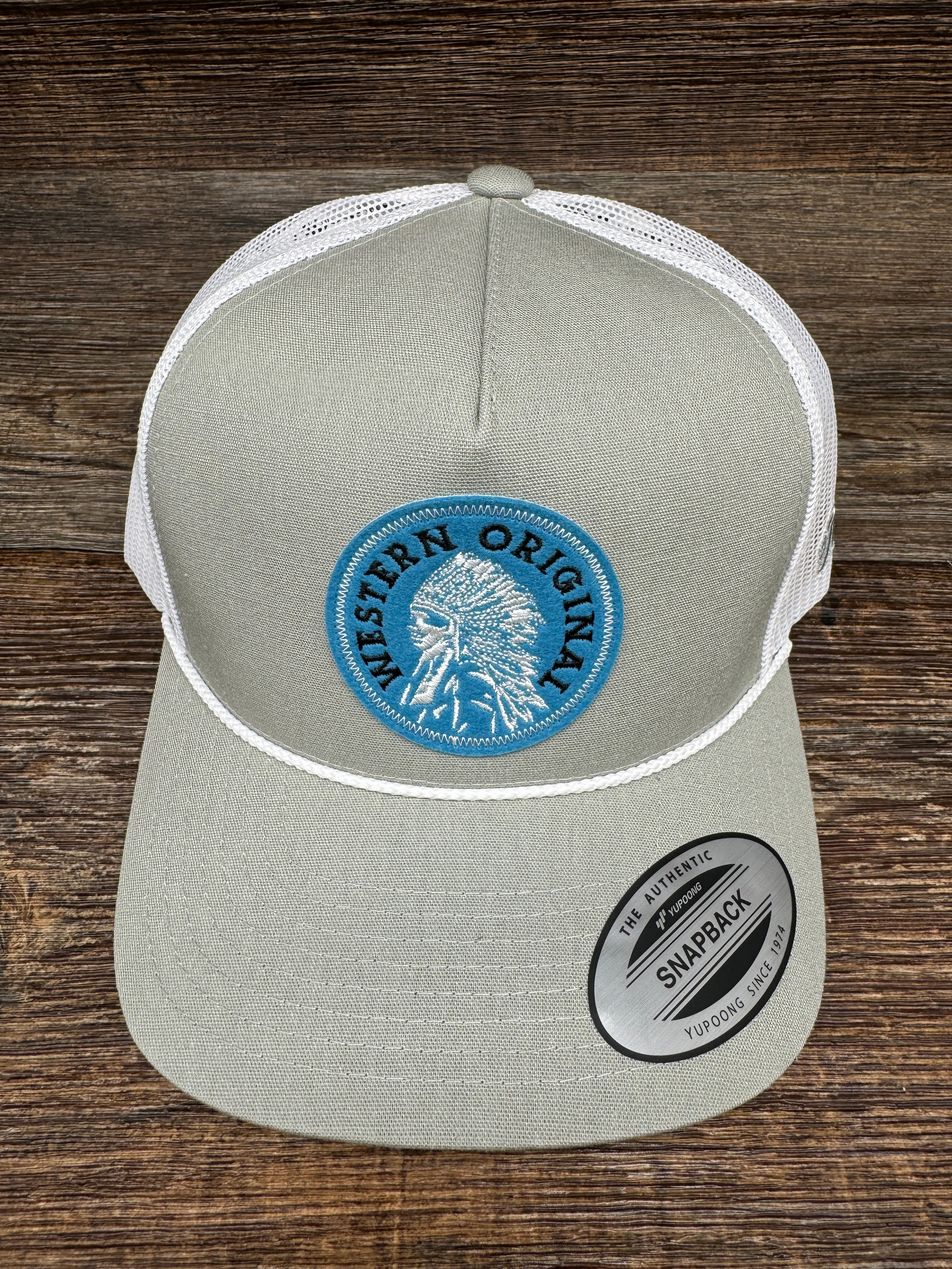 2426T GYWH Quanah 5 Panel Trucker Cap by Hooey Rushing Boots