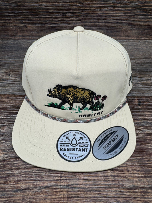 6021T-TN "Habitat" 5-Panel Trucker Cap by Hooey