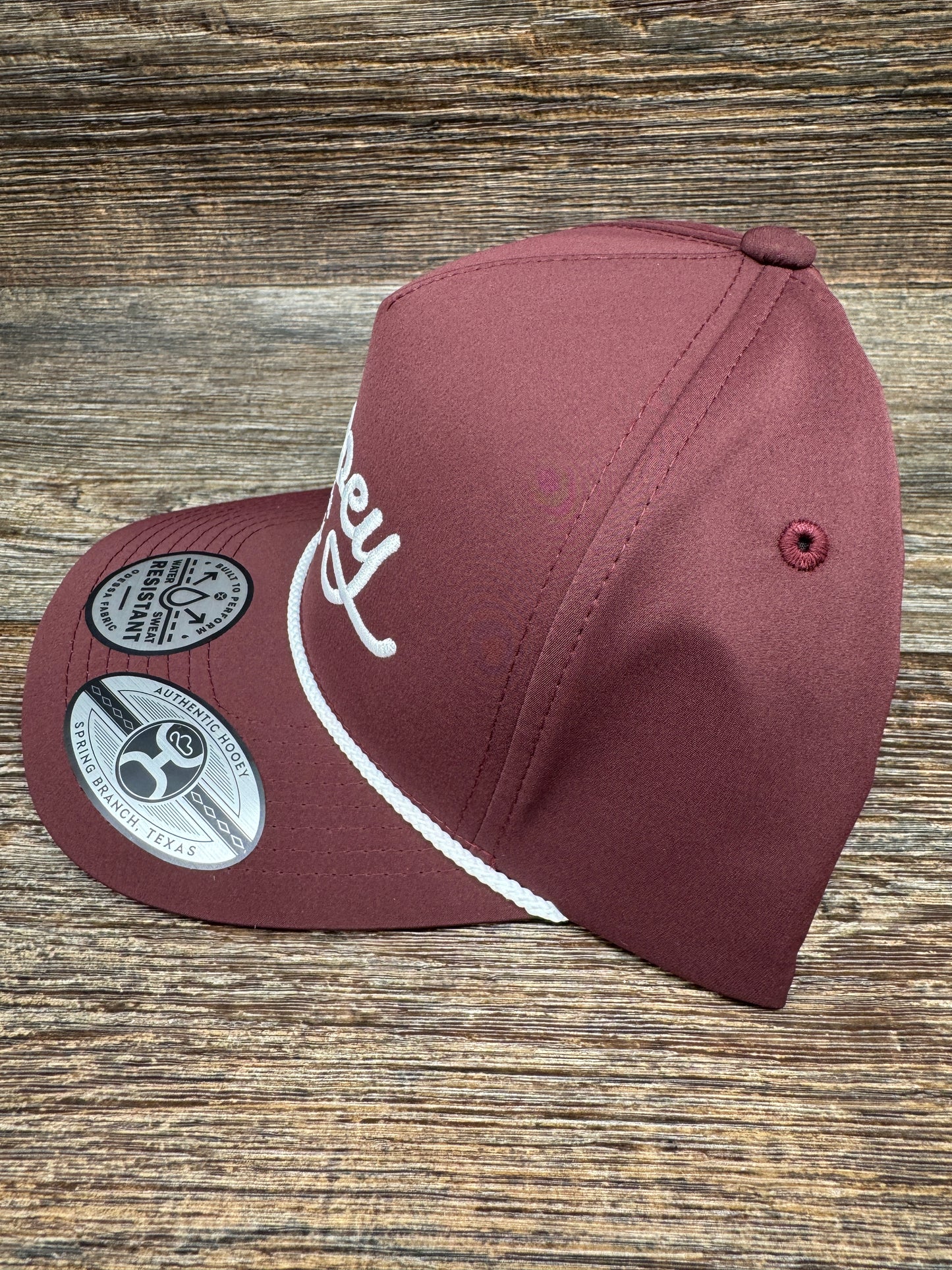 2460T-MA Maroon 5 Panel Trucker by Hooey