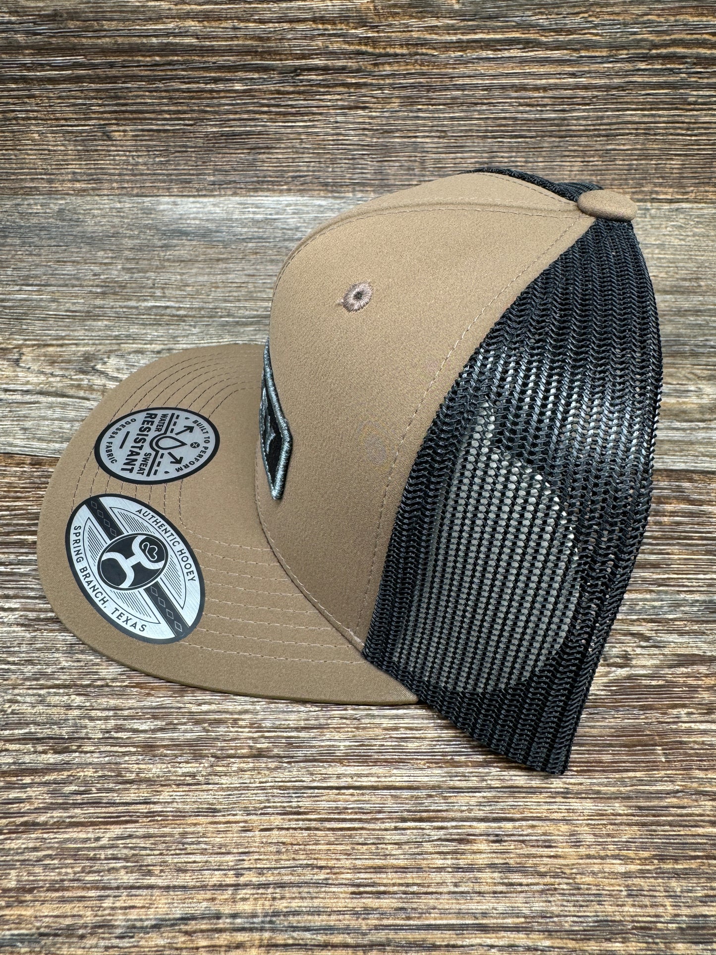 2113T-BRBK "Lock Up" 6-Panel Trucker Cap by Hooey