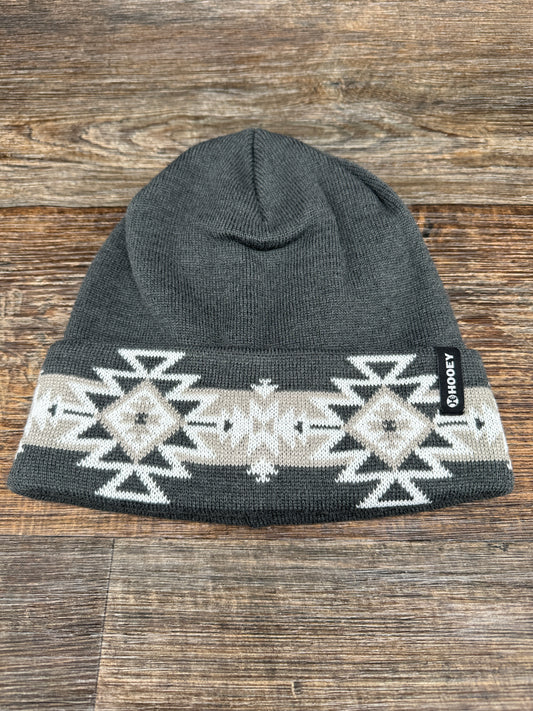 2057GYWH Aztec Pattern Beanie by Hooey