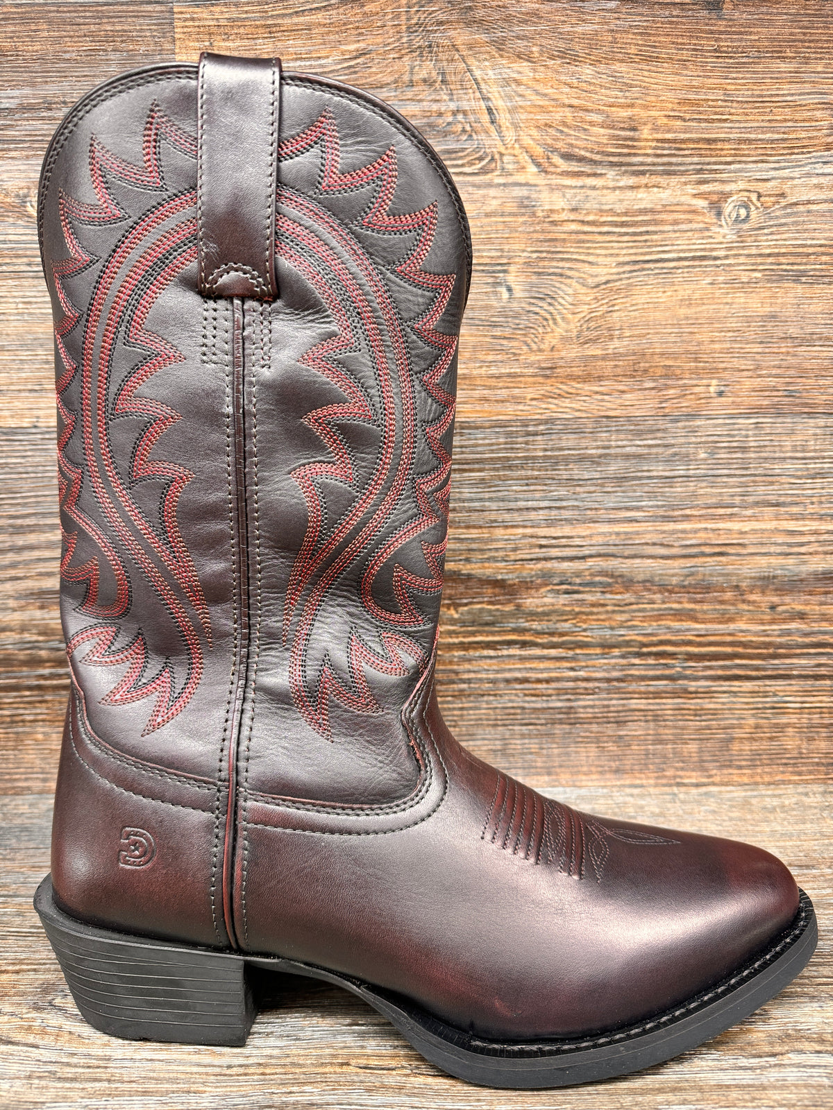 DDB0486 Shyloh Burgundy Western Boot by Durango – Rushing Boots display picture 1