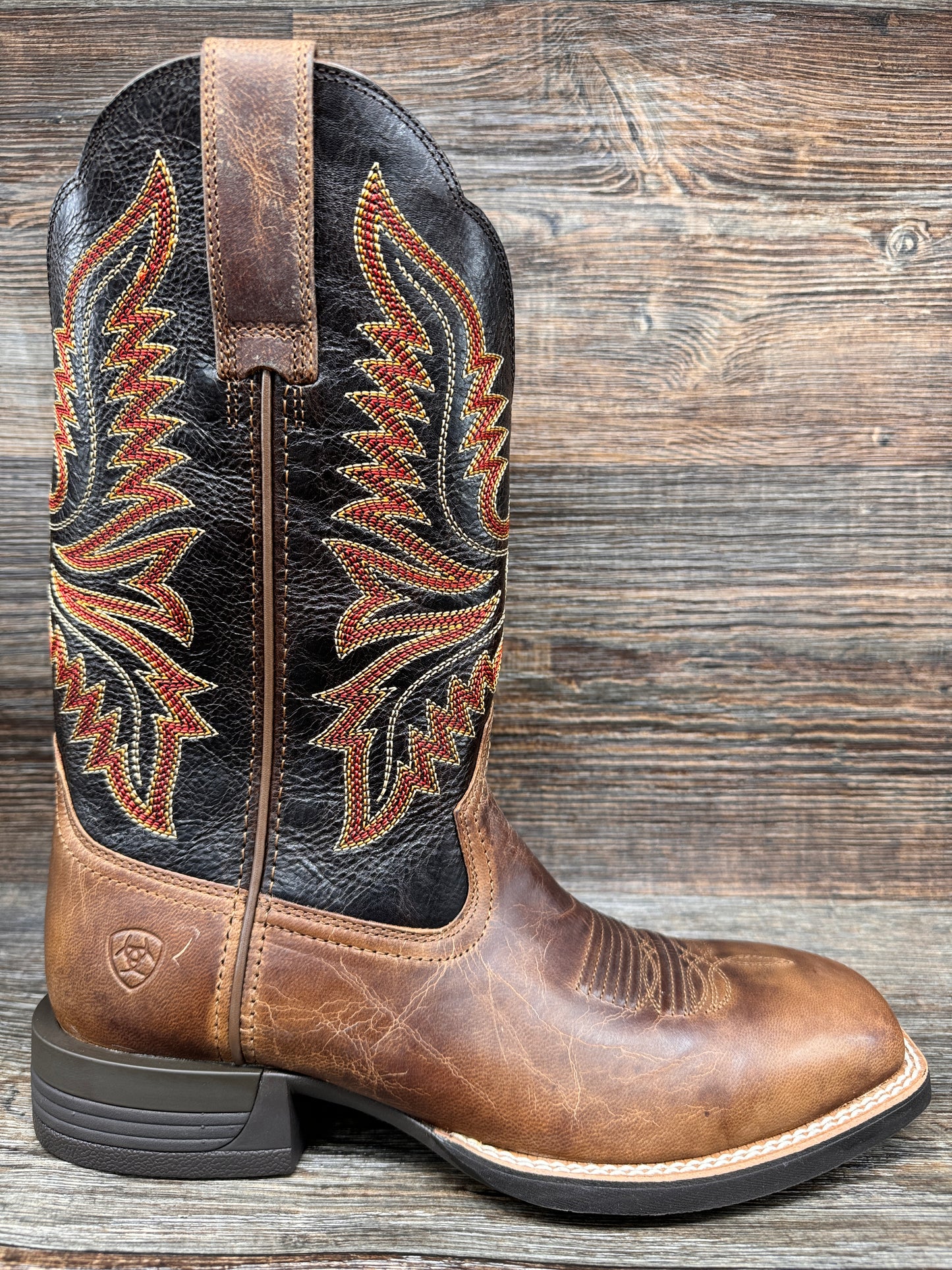 10053579 Men's Brush Creek Square Toe Western Boot by Ariat