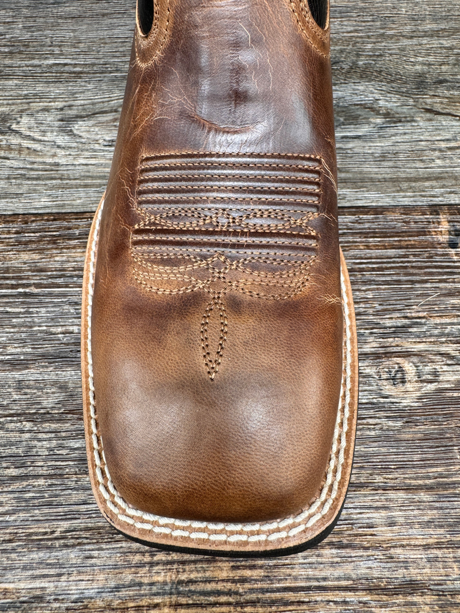 10053579 Men's Brush Creek Square Toe Western Boot by Ariat Rushing Boots 10053579 Men's Brush Creek Square Toe Western Boot by Ariat Rushing Boots