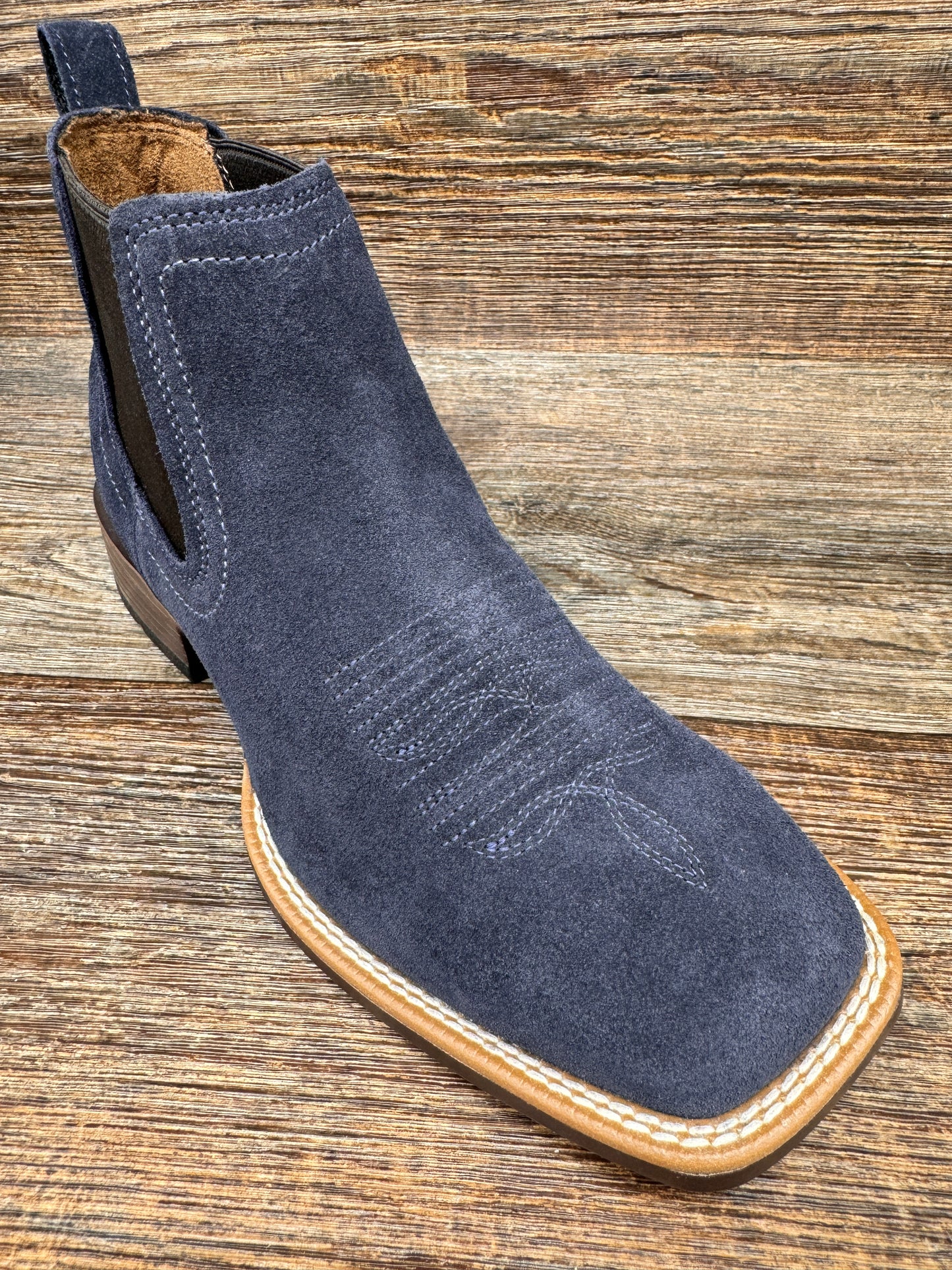 10051921 Men's Booker Ultra in Navy Suede by Ariat