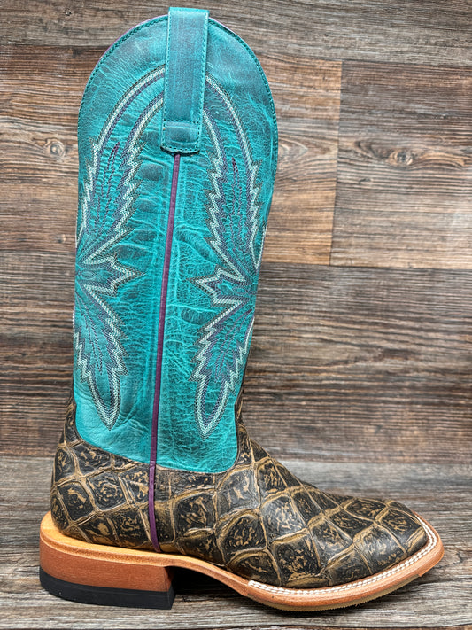 M9120 Women's "Reely Good Time" Fish Print Western Boot by Macie Bean