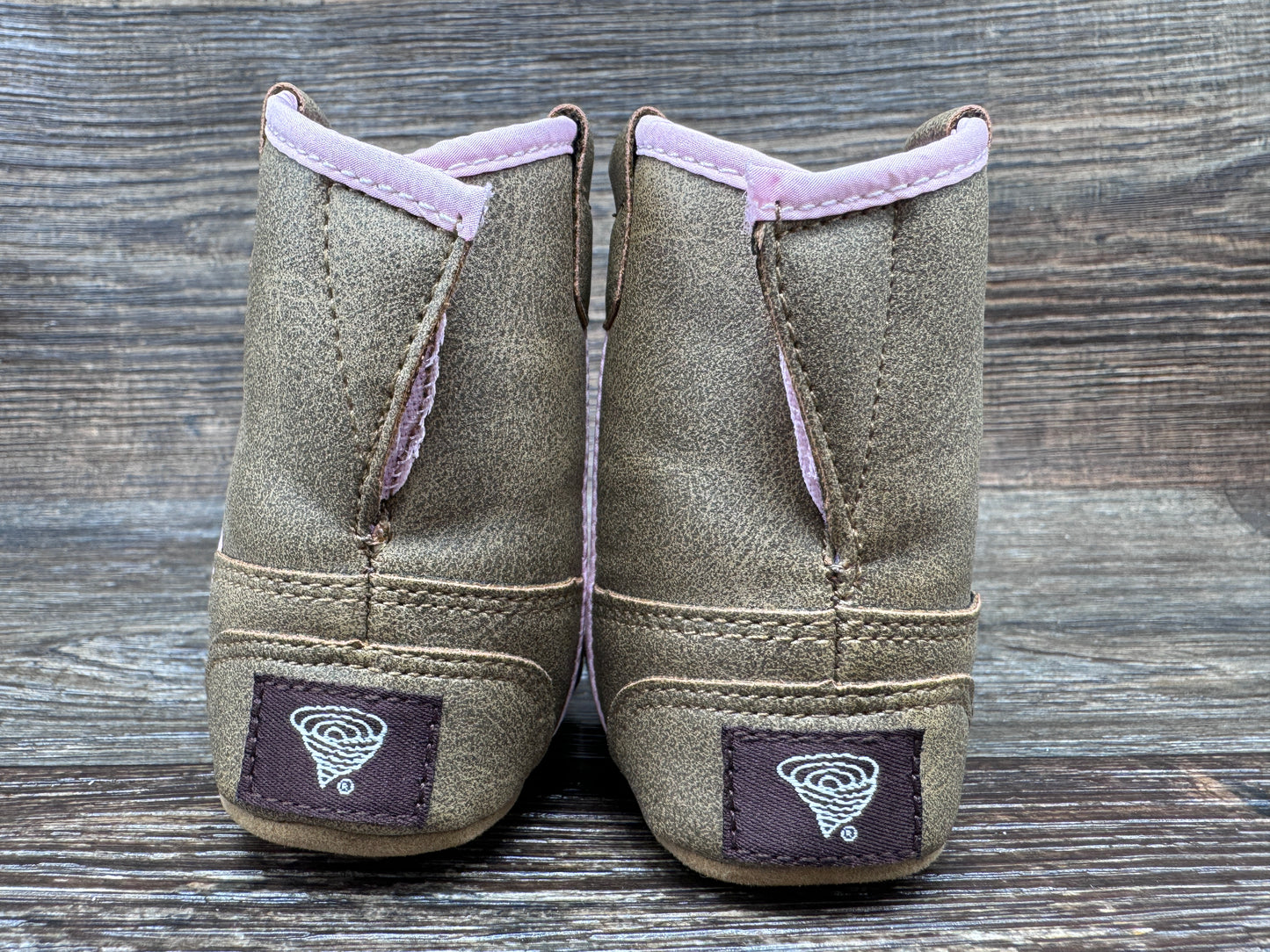 4421602 Infant & Toddler Gracie Embroidered Booties by Twister