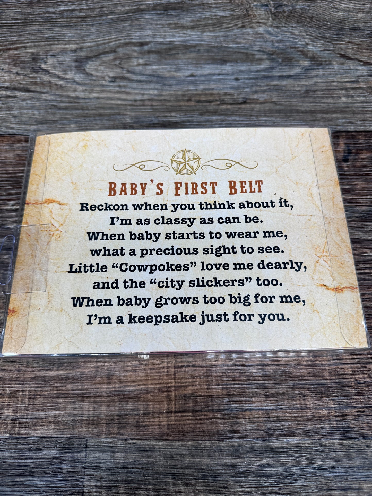 8010-32 Baby's First Belt by Gingrich Belt Co