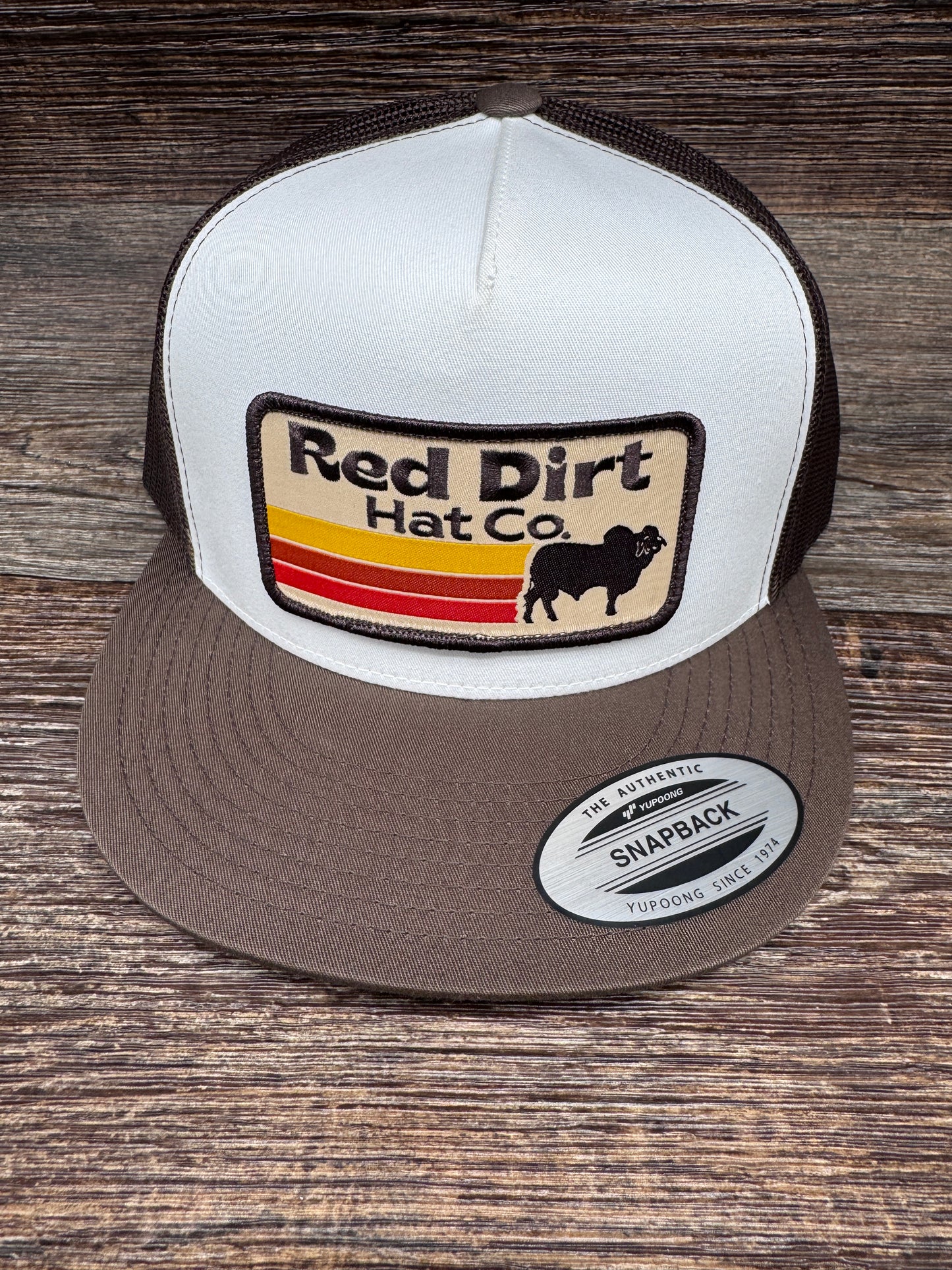 RDHC-270 Pancho Brown and White Cap by Red Dirt