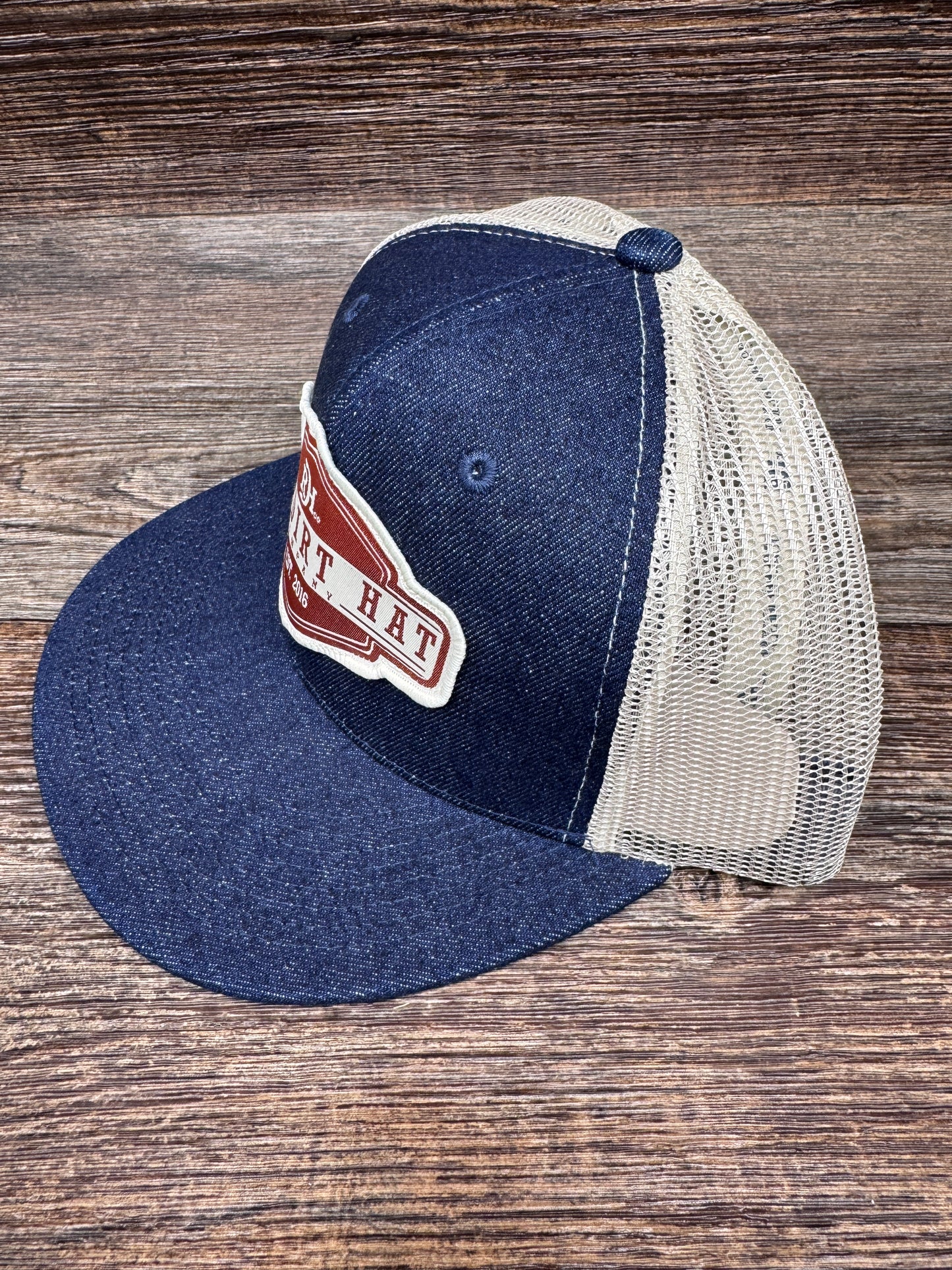 RDHC-220 Men's Rusted Buckle Navy/Stone Cap by Red Dirt