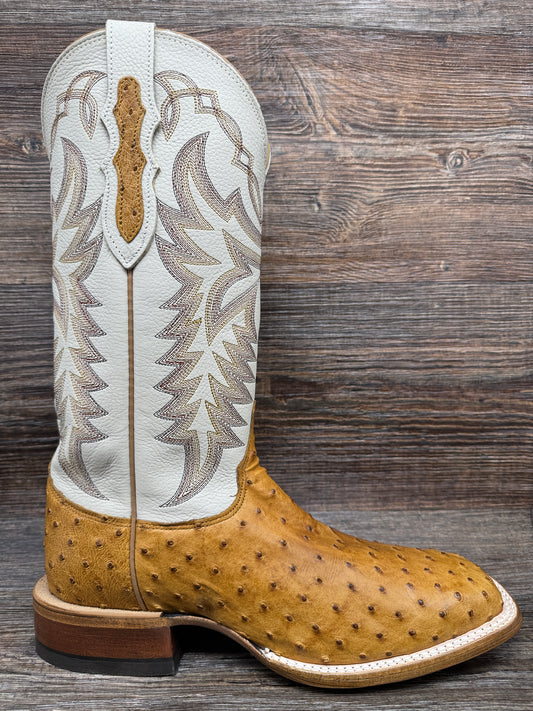 8094 Men's Pascoe Full Quill Ostrich Western Boots by Justin