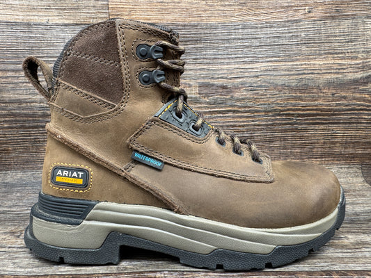 10017421 Men's 6 Inch Soft Toe MasterGrip Waterproof Work Boot by Ariat