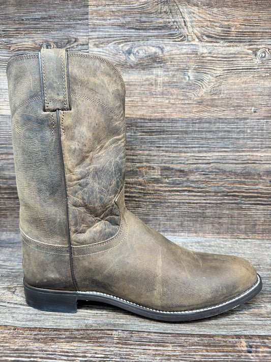 3408 Men's Bay Apache Classic Roper By Justin Western Boot