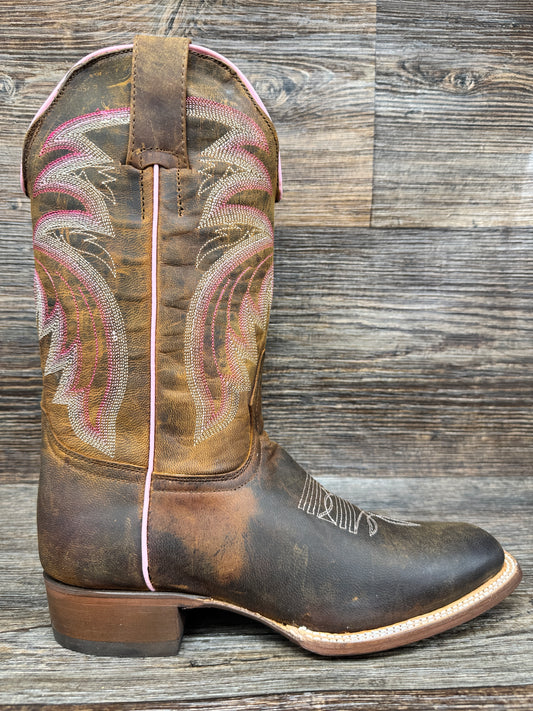 224Q Women's Square Toe Western Boot by Cowtown
