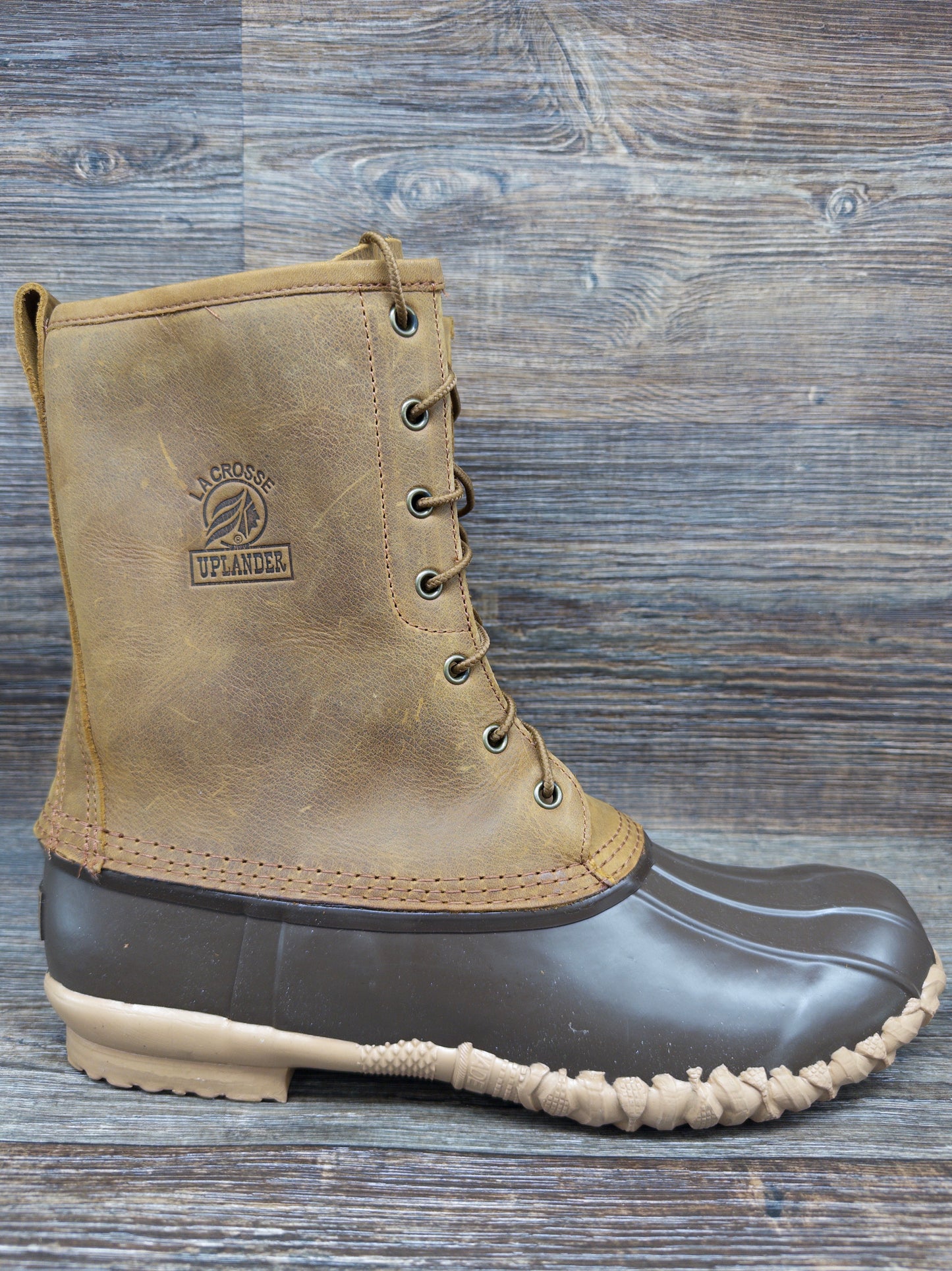 LA286120 Men's Uplander Lace Up Rubber Boot by Lacrosse
