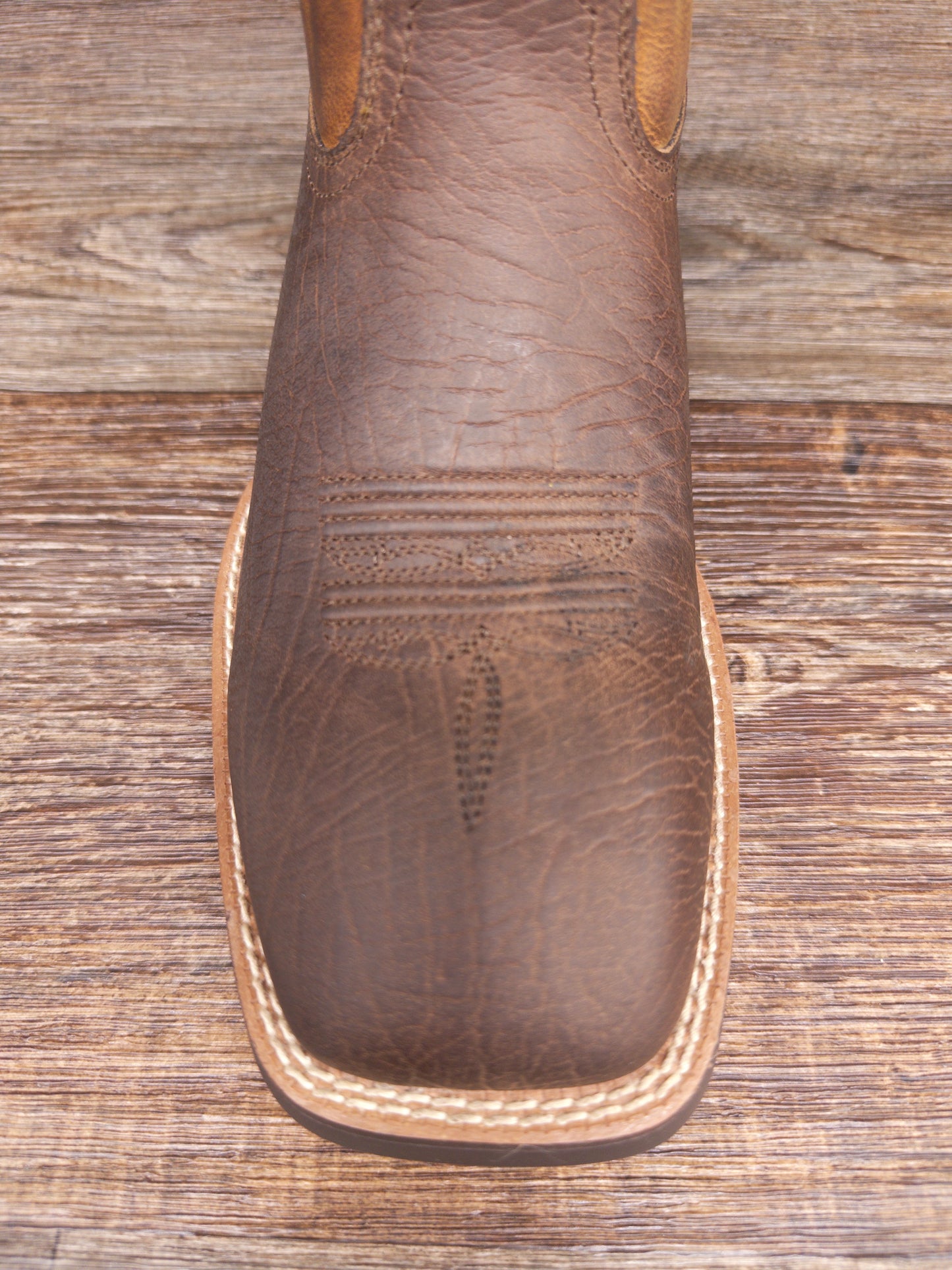 10063985 Men's Sport Rustler Square Toe Western Boot by Ariat