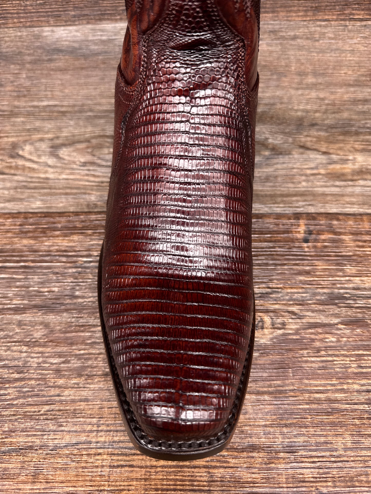 DP7039 Men's Ringold Genuine Lizard Square Toe Western Boot by Dan Post