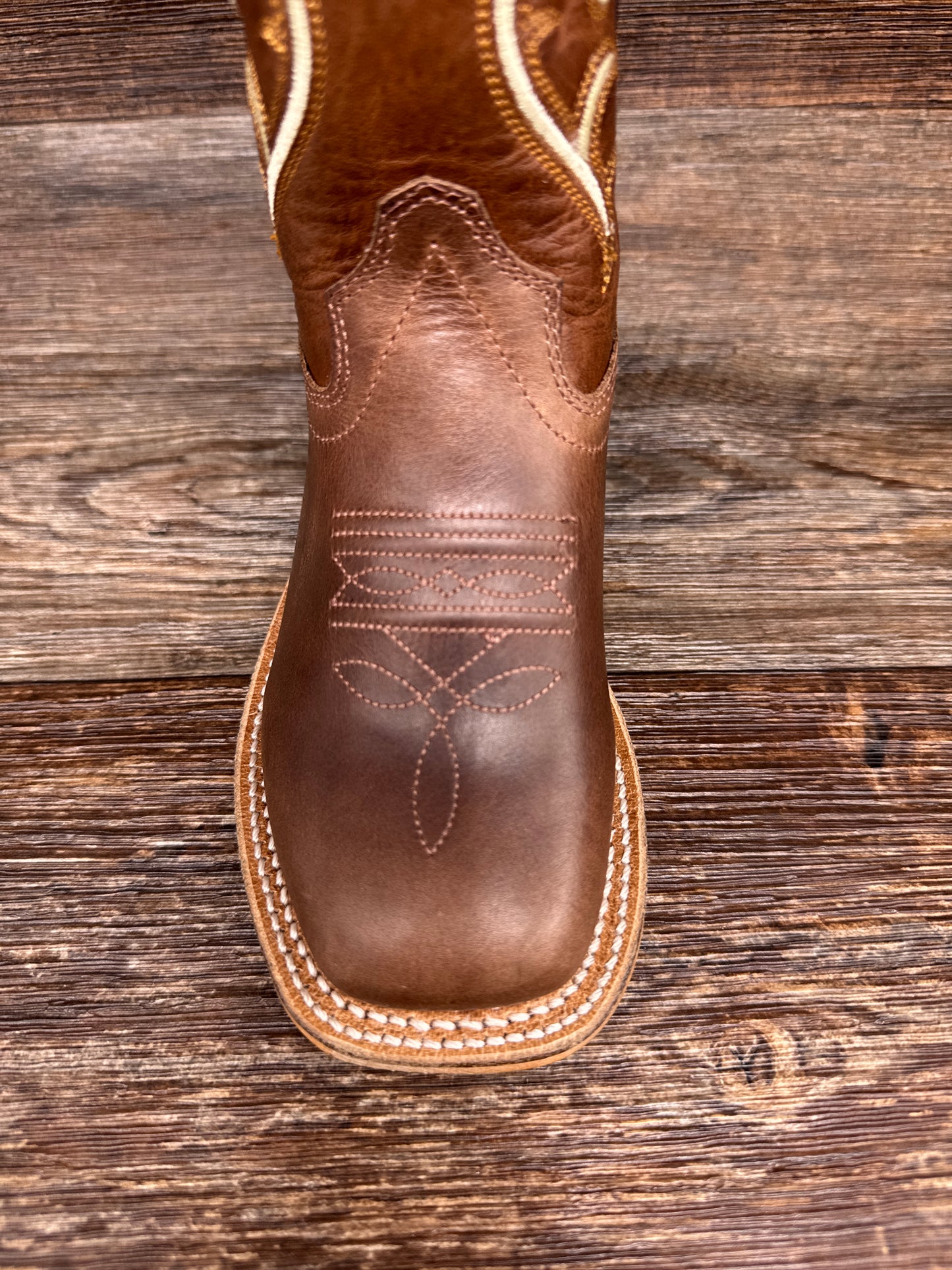 BSC1807 Kid's Square Toe Western Boot by Old West