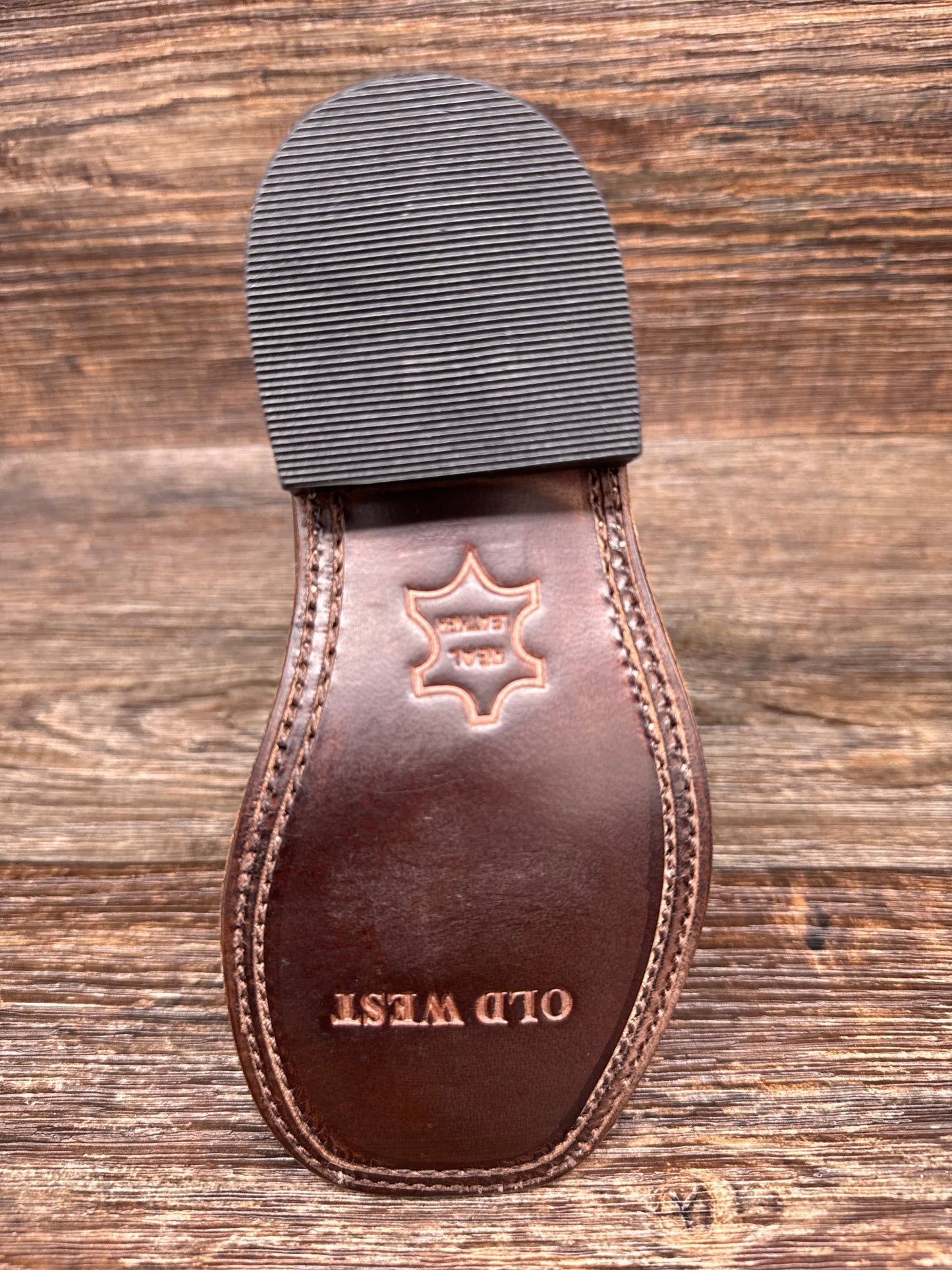 BSC1807 Kid's Square Toe Western Boot by Old West