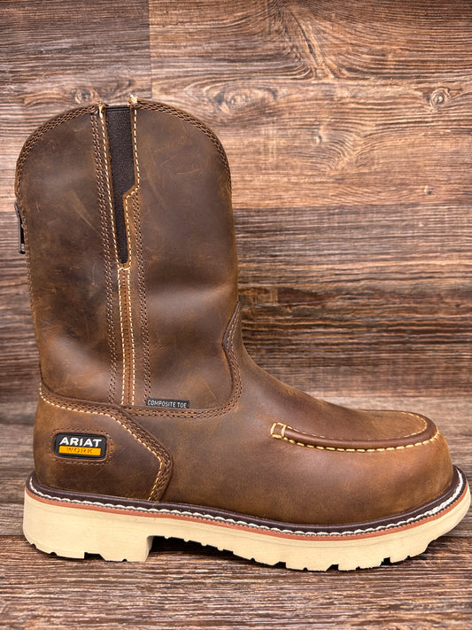 10061114 Men's Rebar Lift Waterproof Composite Toe Work Boot by Ariat