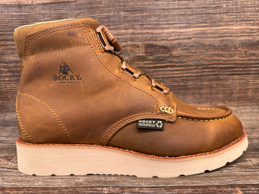 RKK0511 Men's BOA Soft Toe Wedge Sole Work Boot by Rocky