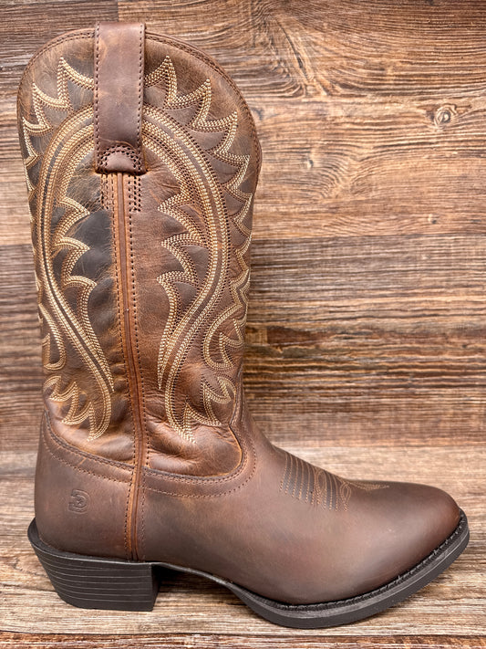 DDB0487 Shyloh Distressed Brown Western Boot by Durango