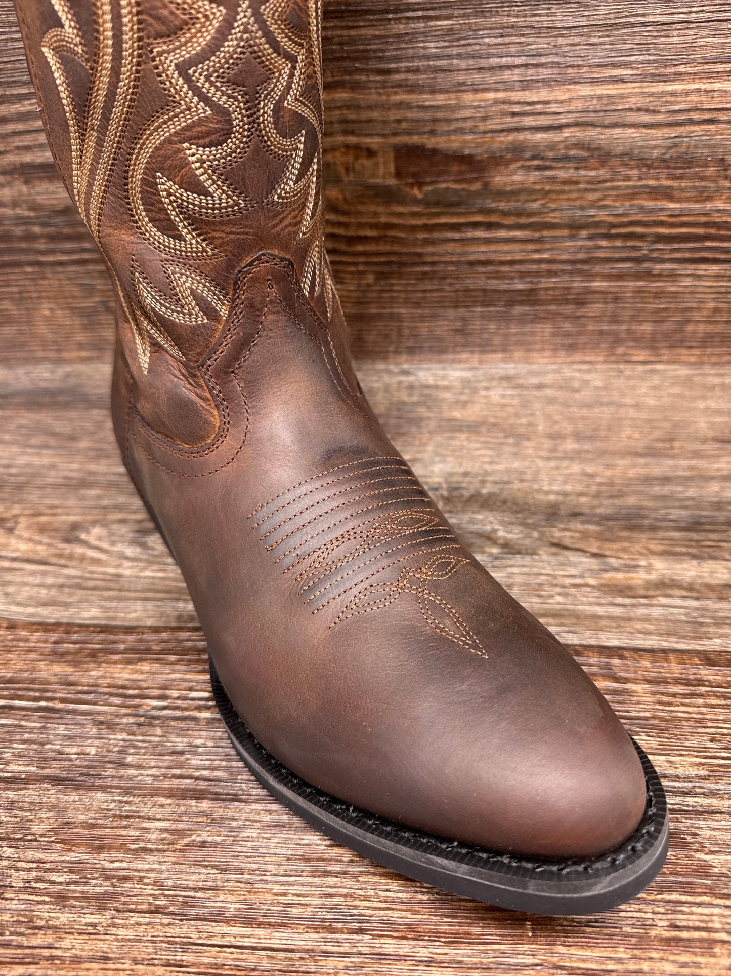 DDB0487 Shyloh Distressed Brown Western Boot by Durango