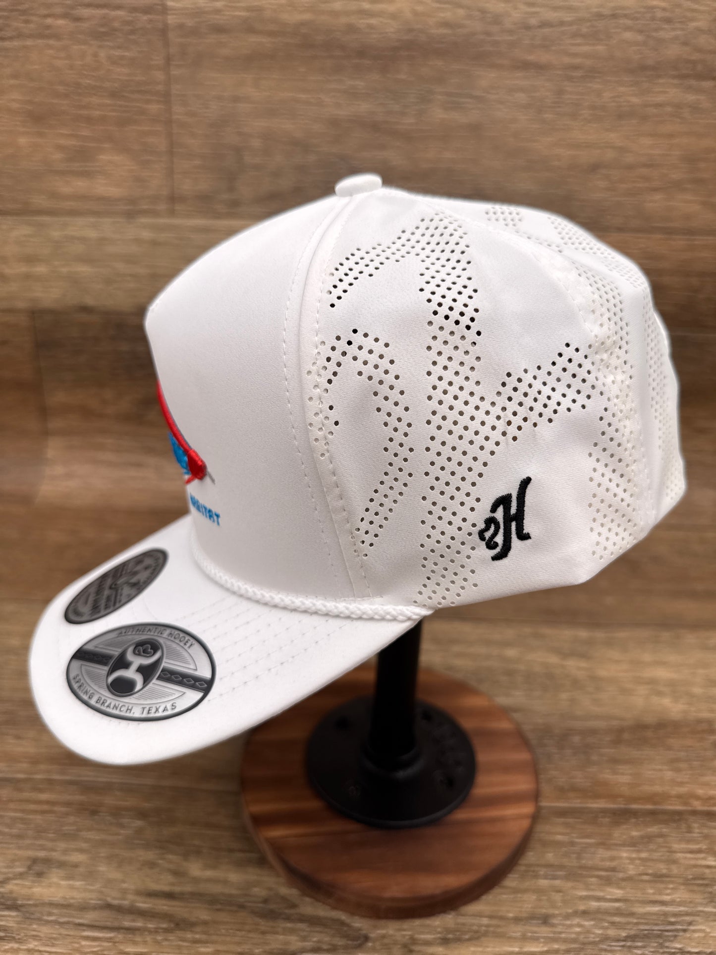 6015T-WH Habitat White 5 Panel Cap by Hooey