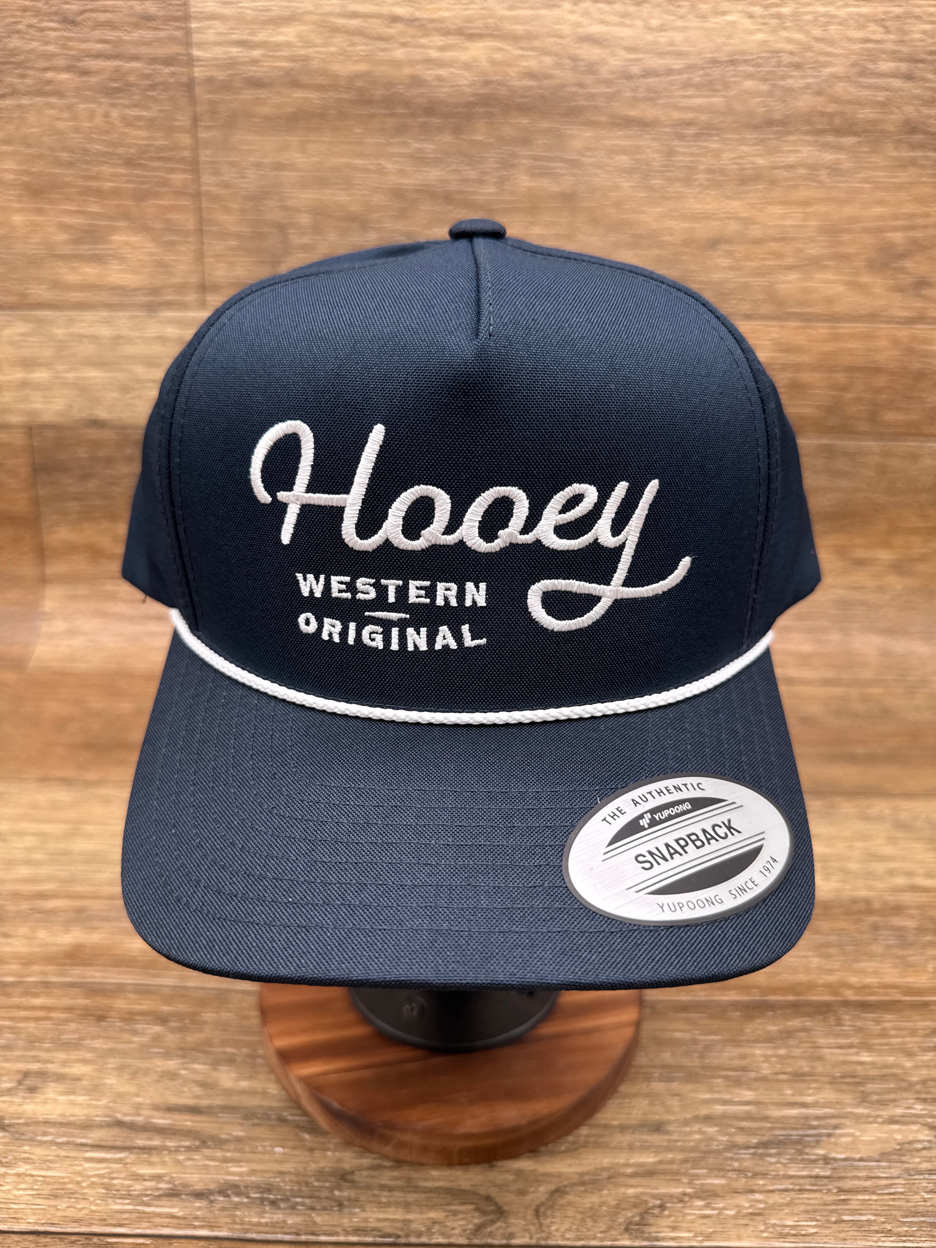 2560T-NV OG Navy Blue Cap by Hooey – Rushing Boots