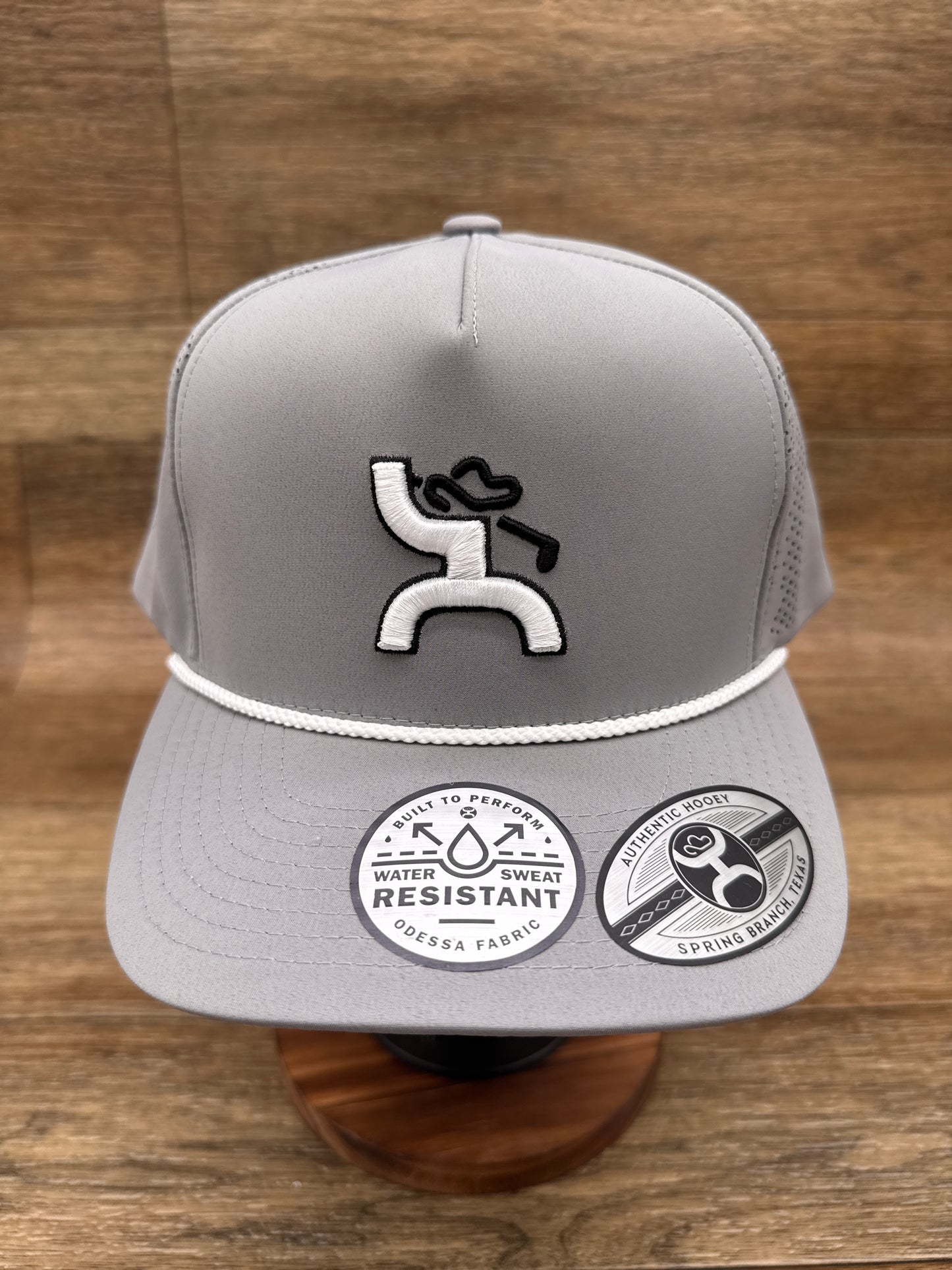 2216T-GY Cowboy Golf Grey Cap by Hooey