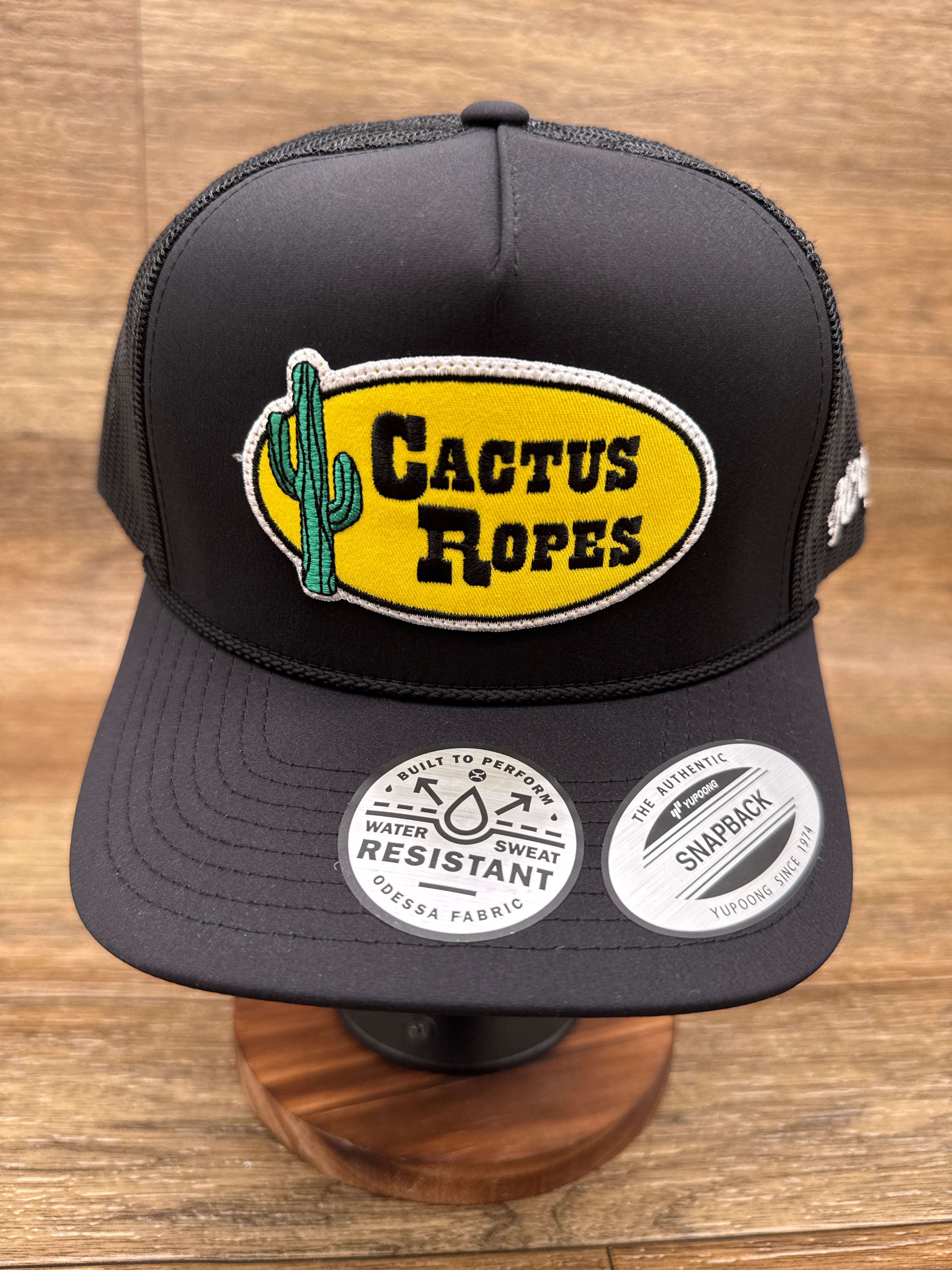 CR119 Cactus Ropes Yellow Patch Cap by Hooey – Rushing Boots