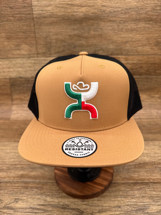 2118T-TNBK Boquillas Tan & Black Cap by Hooey