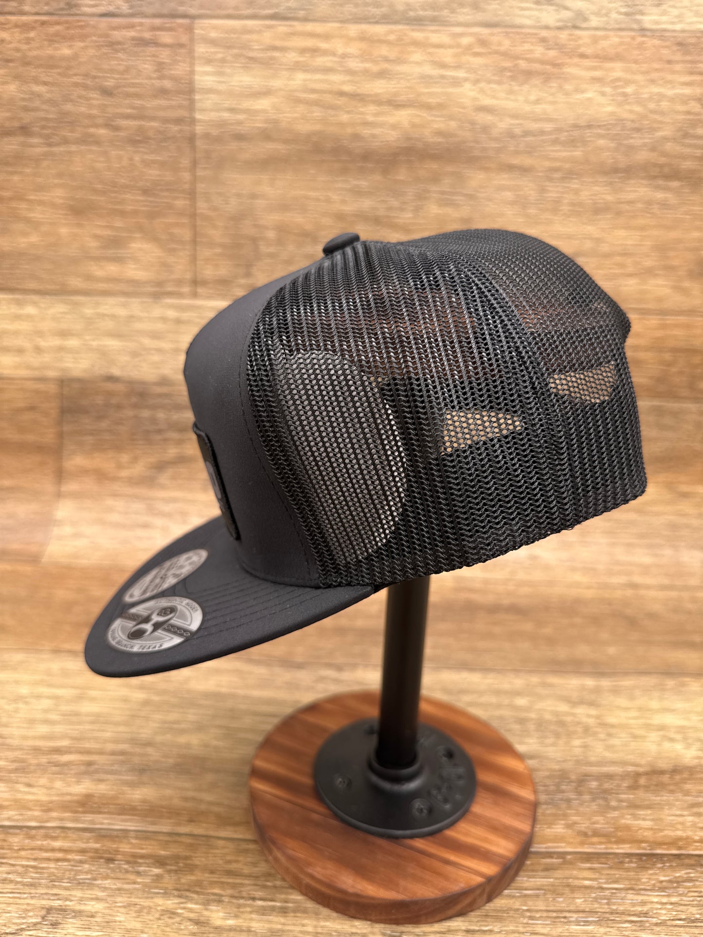 2154T-BK Rodeo Grey & Black Cap by Hooey