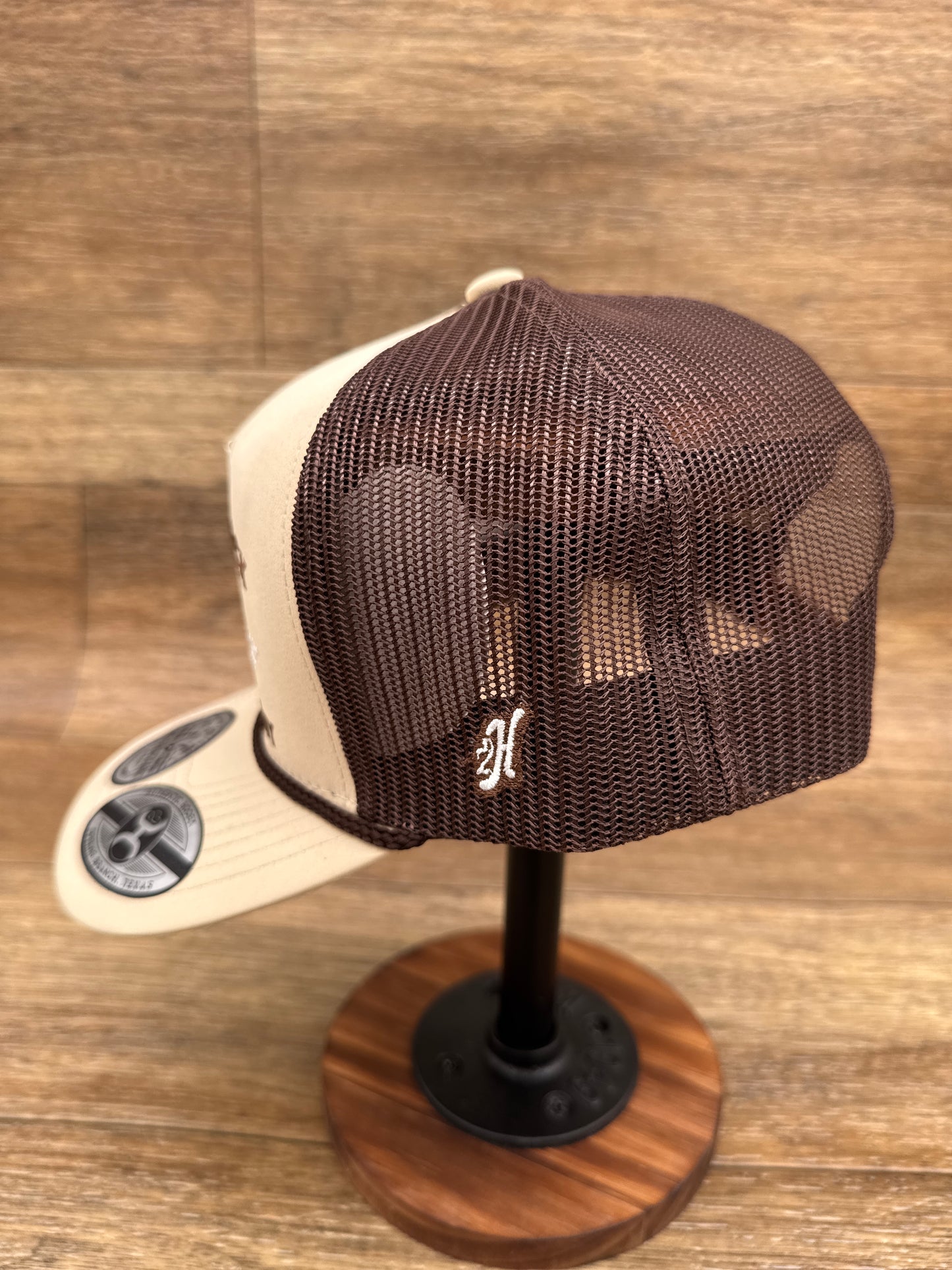 2562T-TNBR Rank Stock Brown & Tan Cap by Hooey