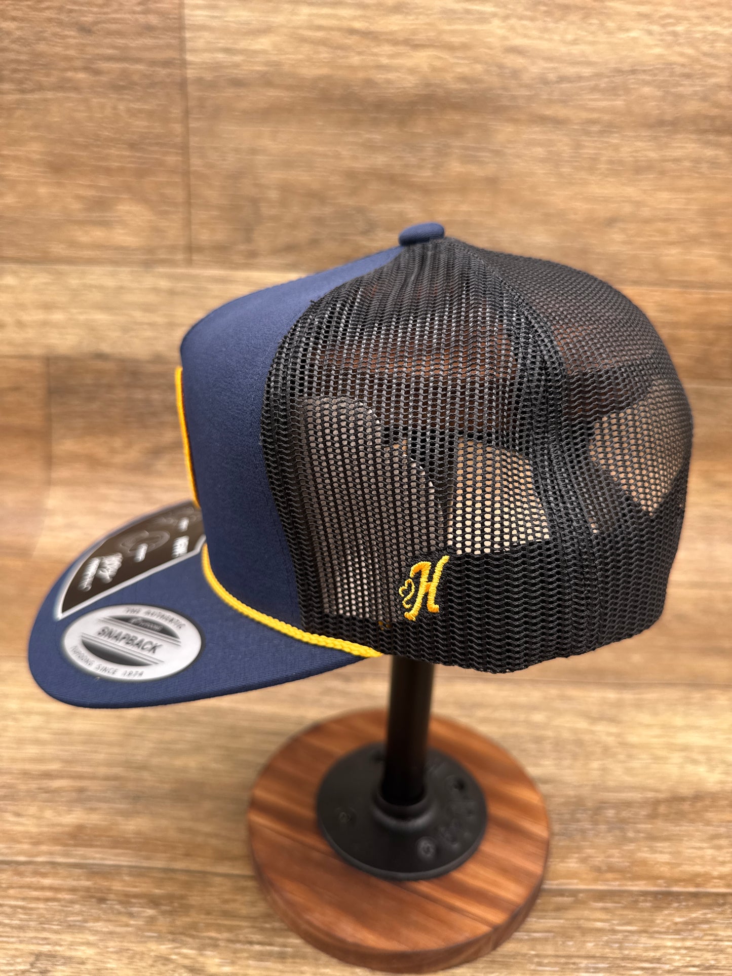 3027T-NV Rose Hog Circle Patch Cap by Hooey