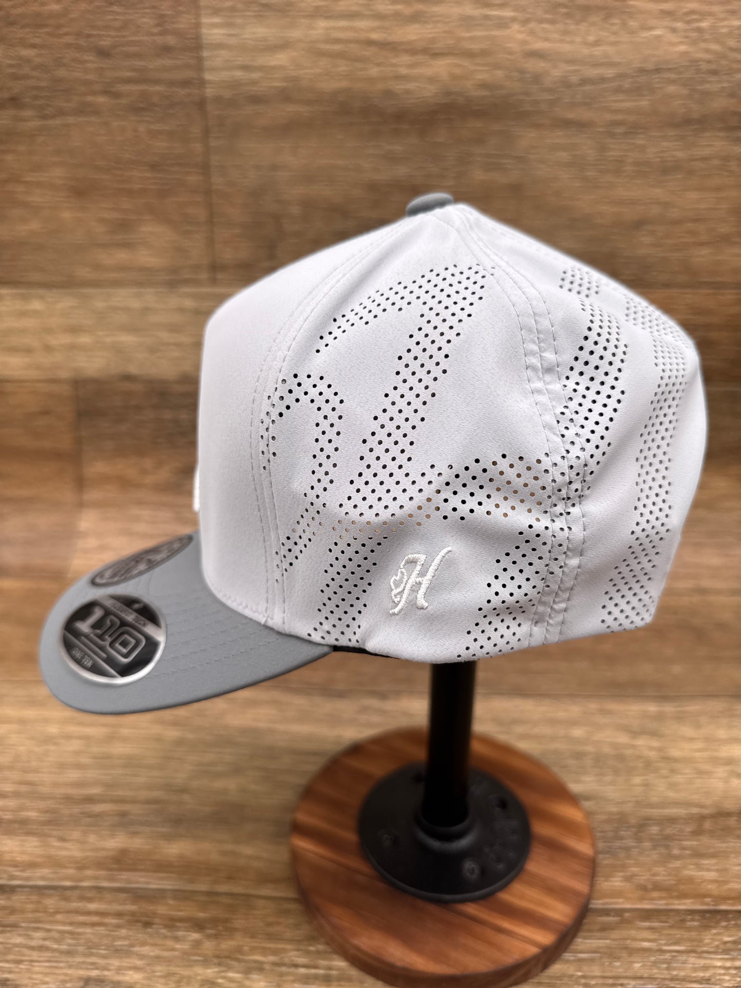 2525T-GY Cowboy Golf Grey Cap by Hooey