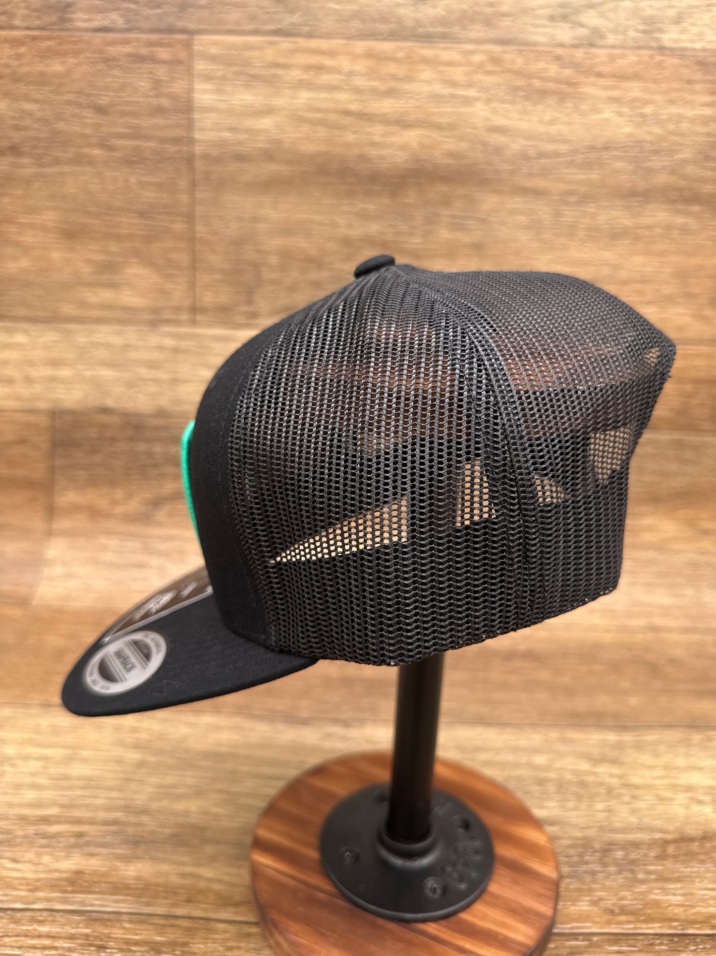 2424T-BK Zenith Black Serape Patch Cap by Hooey