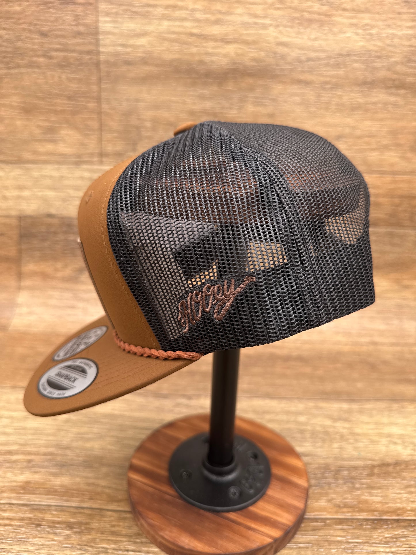 2510T-BRBK Liberty Roper Brown & Black Cap by Hooey