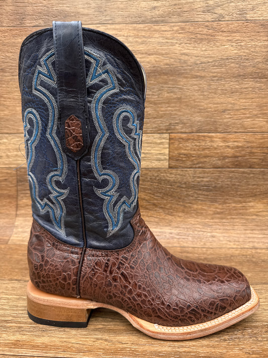 Q6044 Men's Faux Sea Turtle Cowhide Western Boots by Cowtown