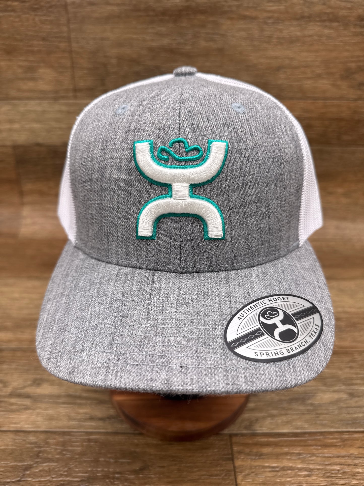 2217T-GYWH Sterling Grey & White Cap by Hooey