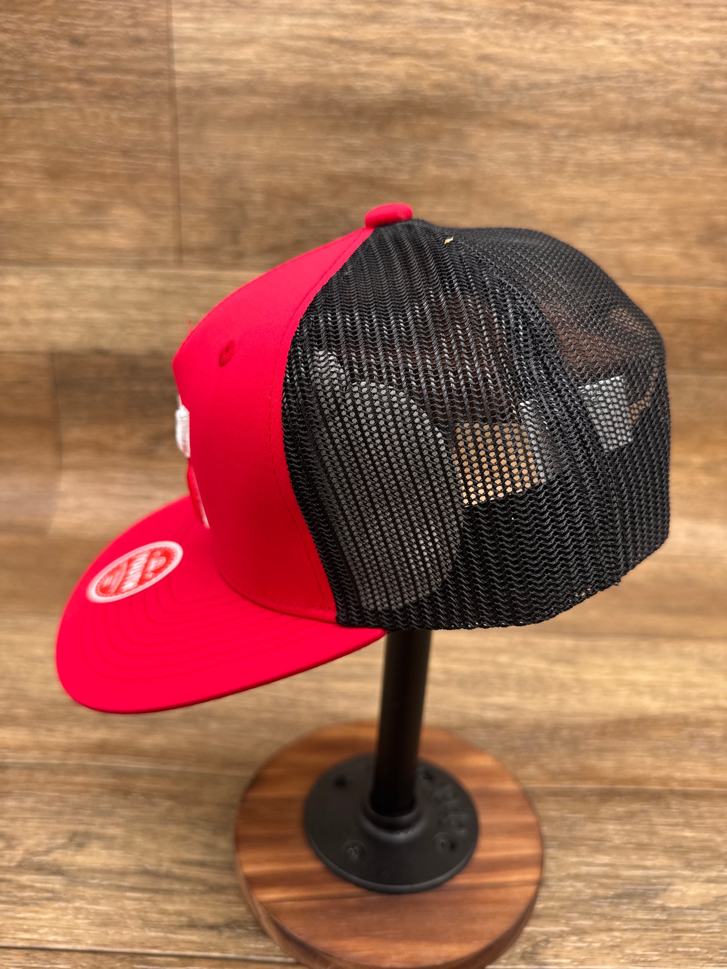 2118T-RDBK-Y Youth Boquillas Red & Black Cap by Hooey