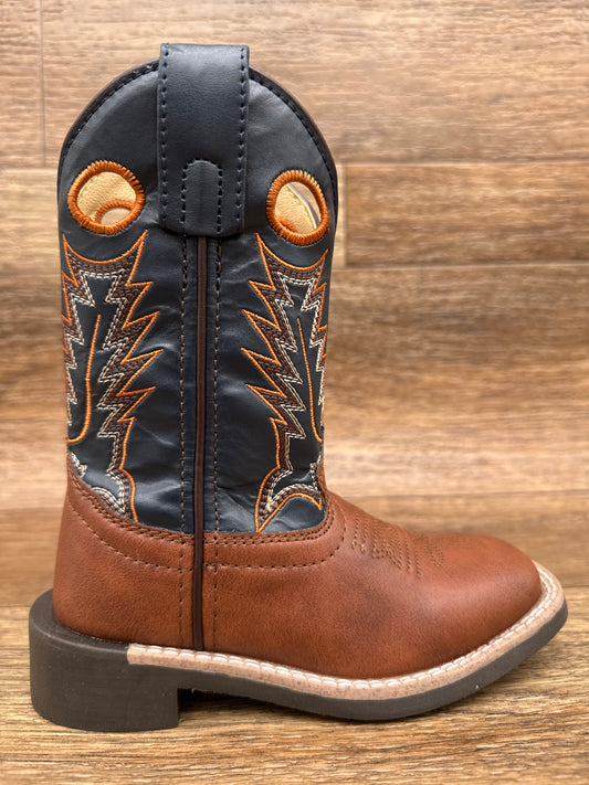 1506 Kid's El Paso Square Toe Western Boots by Smoky Mountain