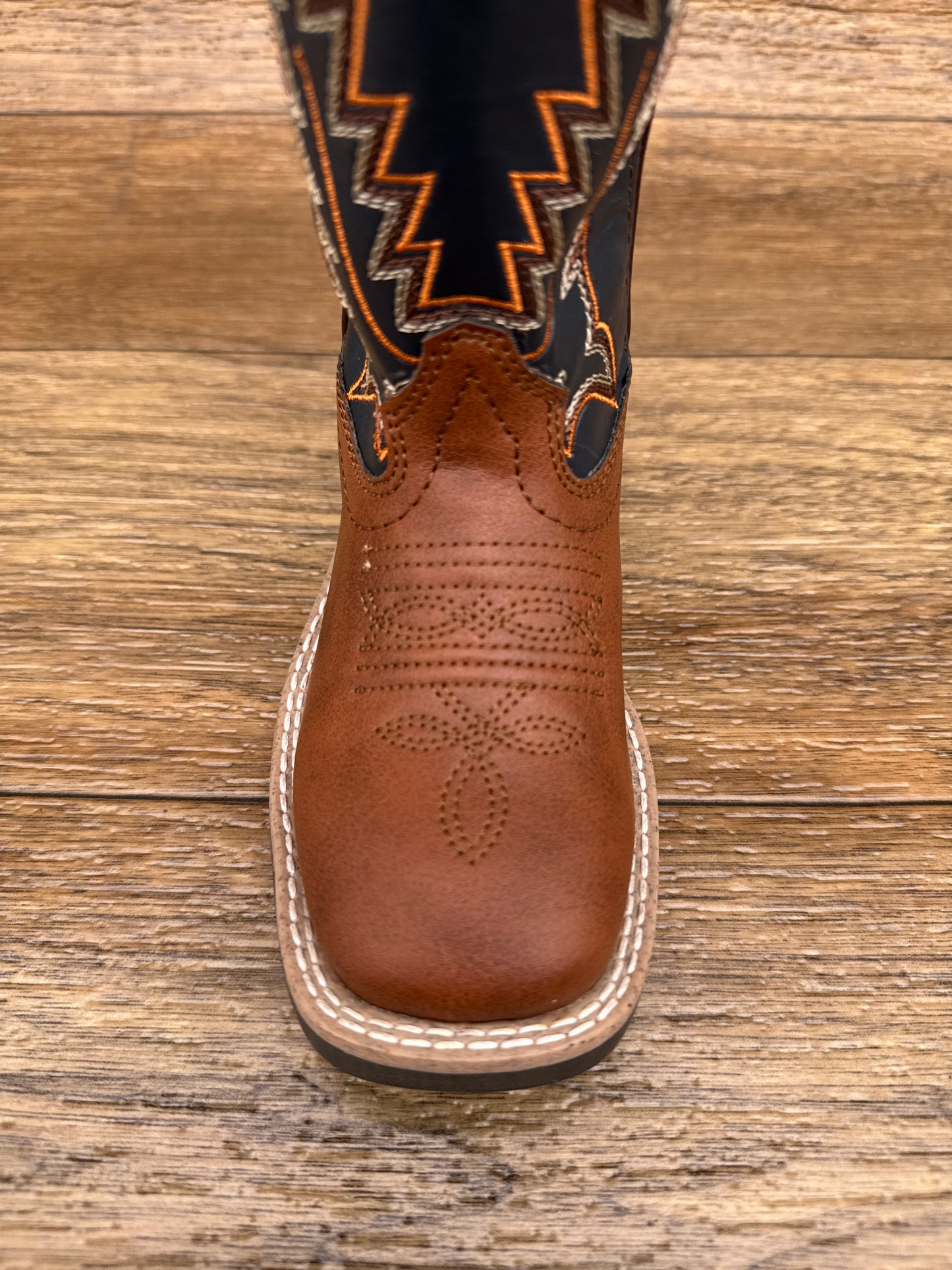 1506 Kid's El Paso Square Toe Western Boots by Smoky Mountain