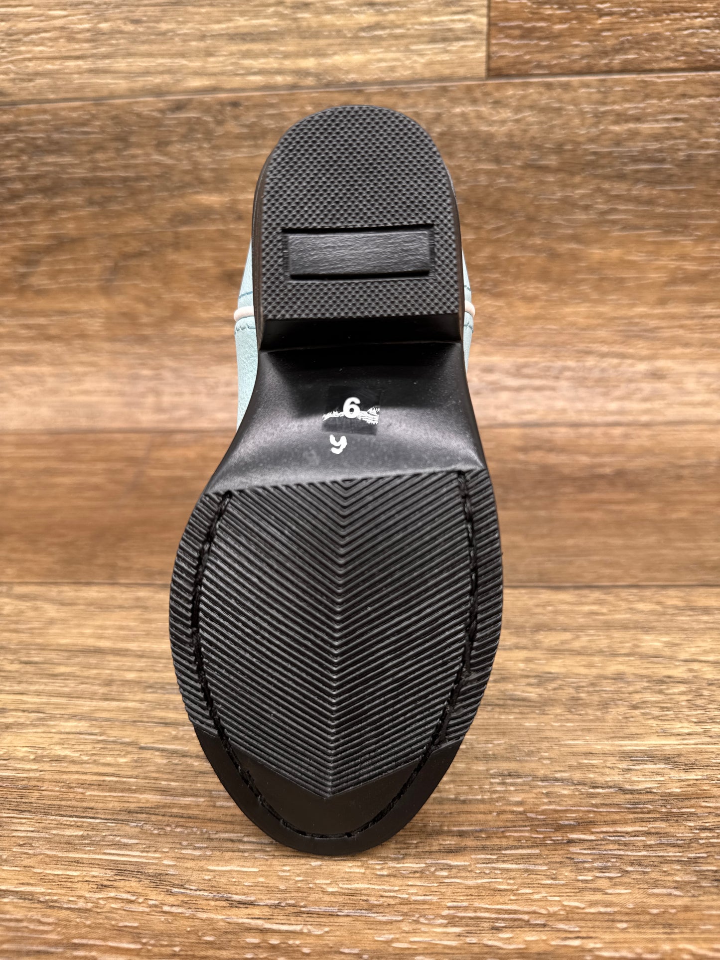 3502 Kid's Denver Western Boot in Light Blue by Smoky Mountain