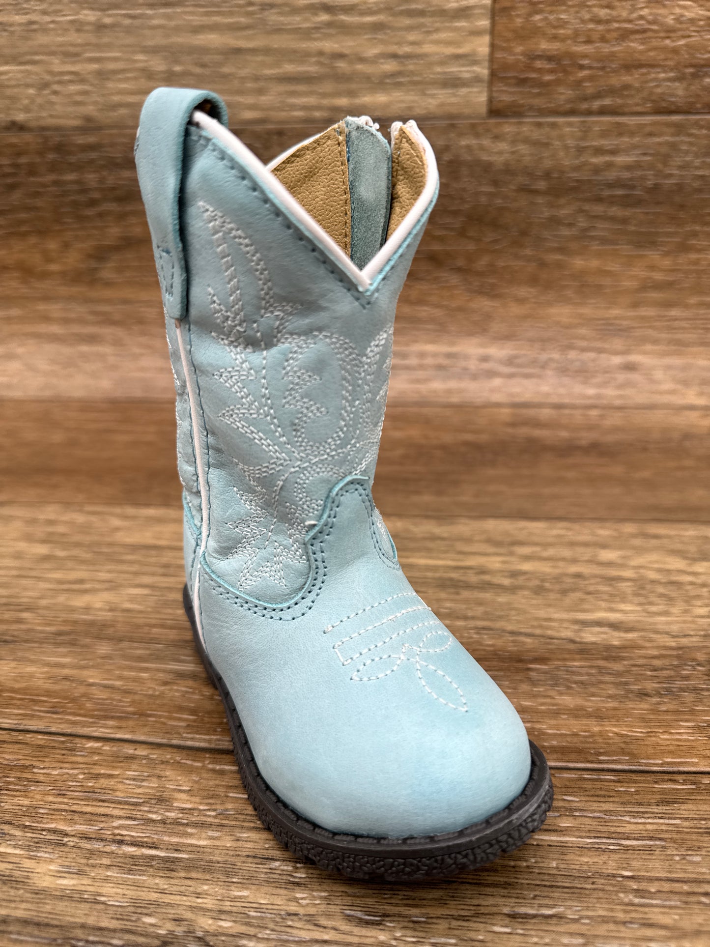 3552T Toddler's Hopalong Light Blue Western Boot by Smoky Mountain